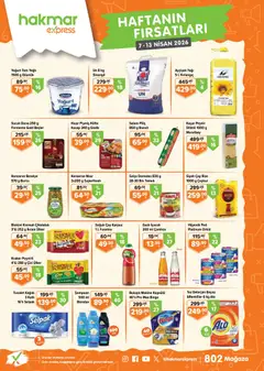 07.04.2026 tarihinden itibaren geçerli olan Hakmar Express kataloğu önizlemesi