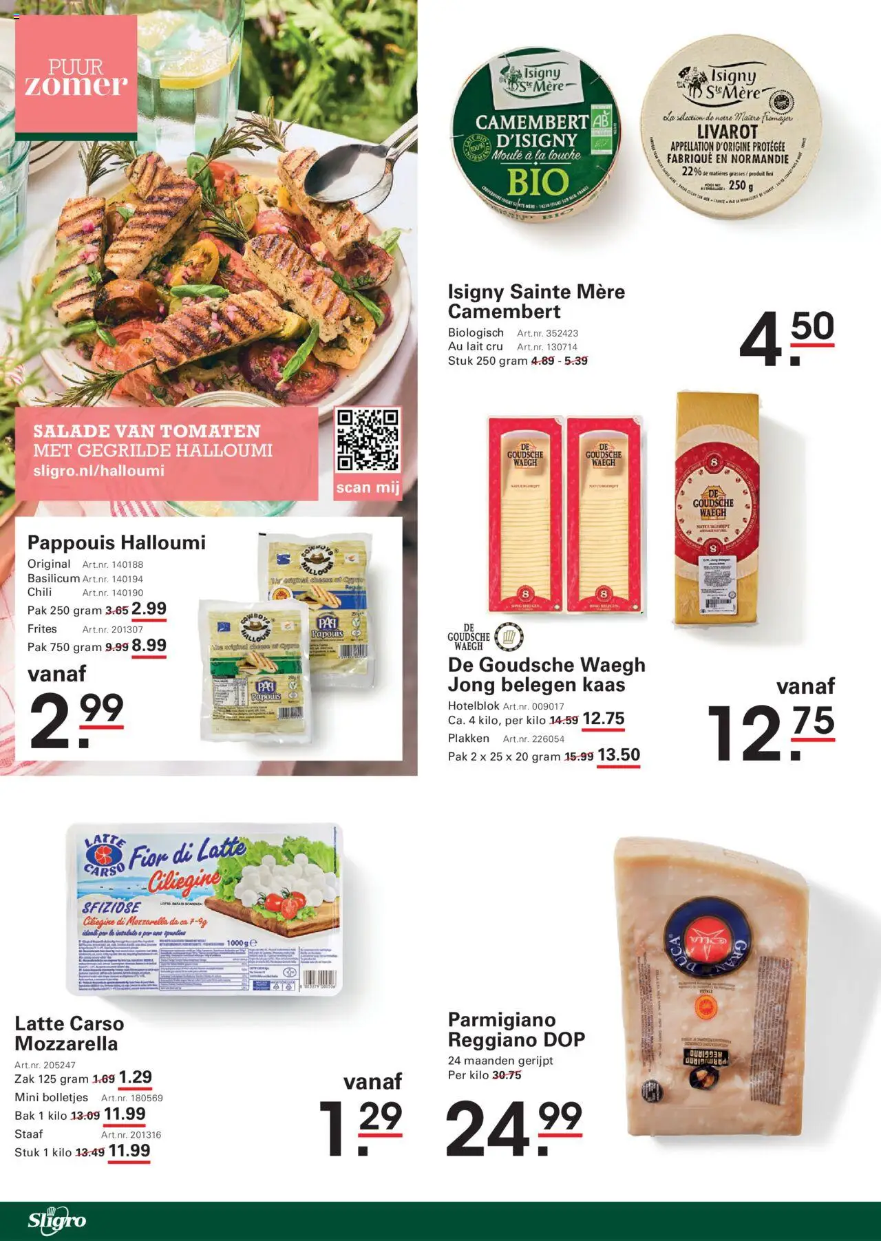  | Pagina: 10 | Producten: Tomaten, Salade, Bolletjes, La