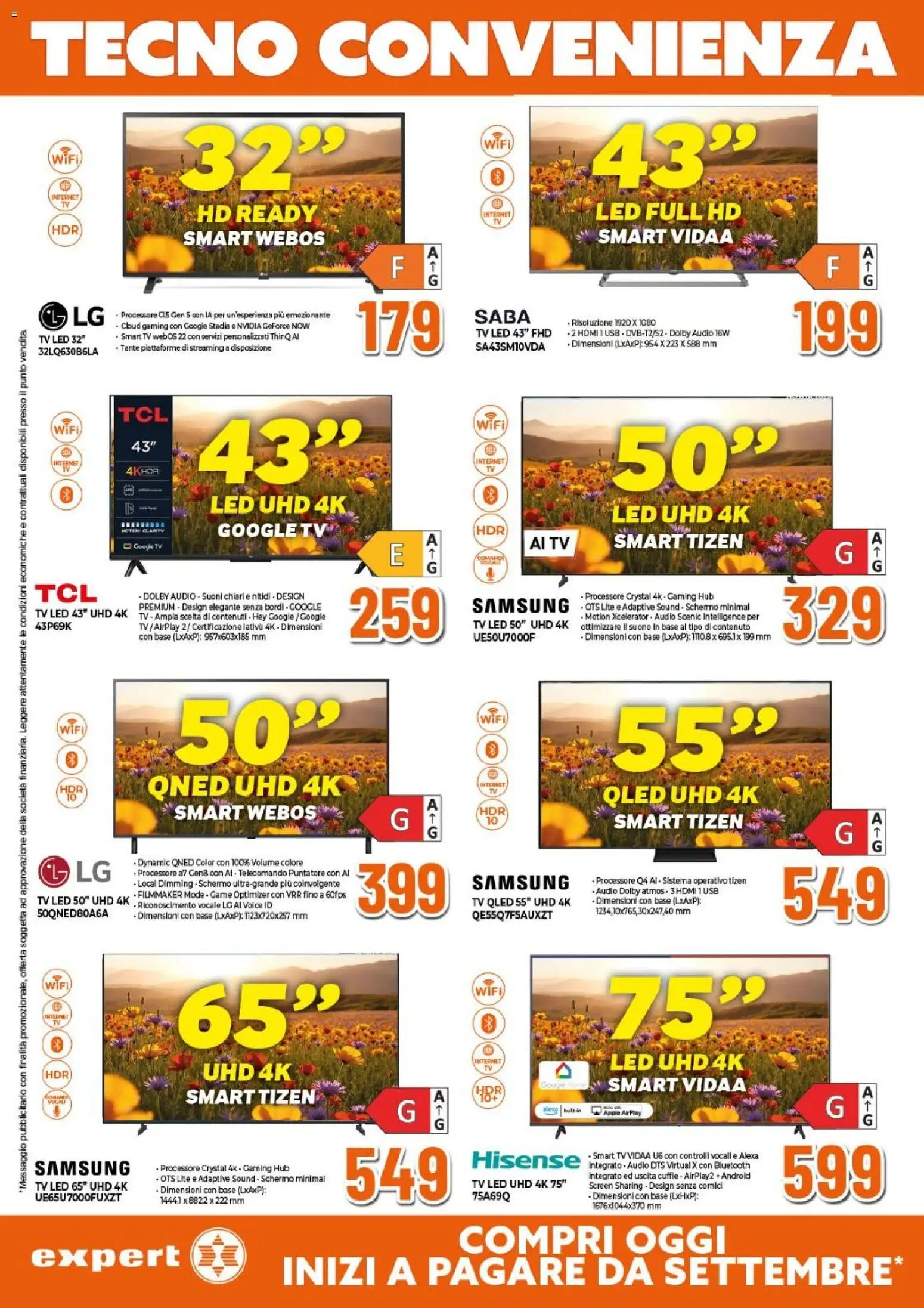 Volantino Expert del 26.03.2026 | Pagina: 14 | Prodotti: Telecomando, TV, Audio, Samsung