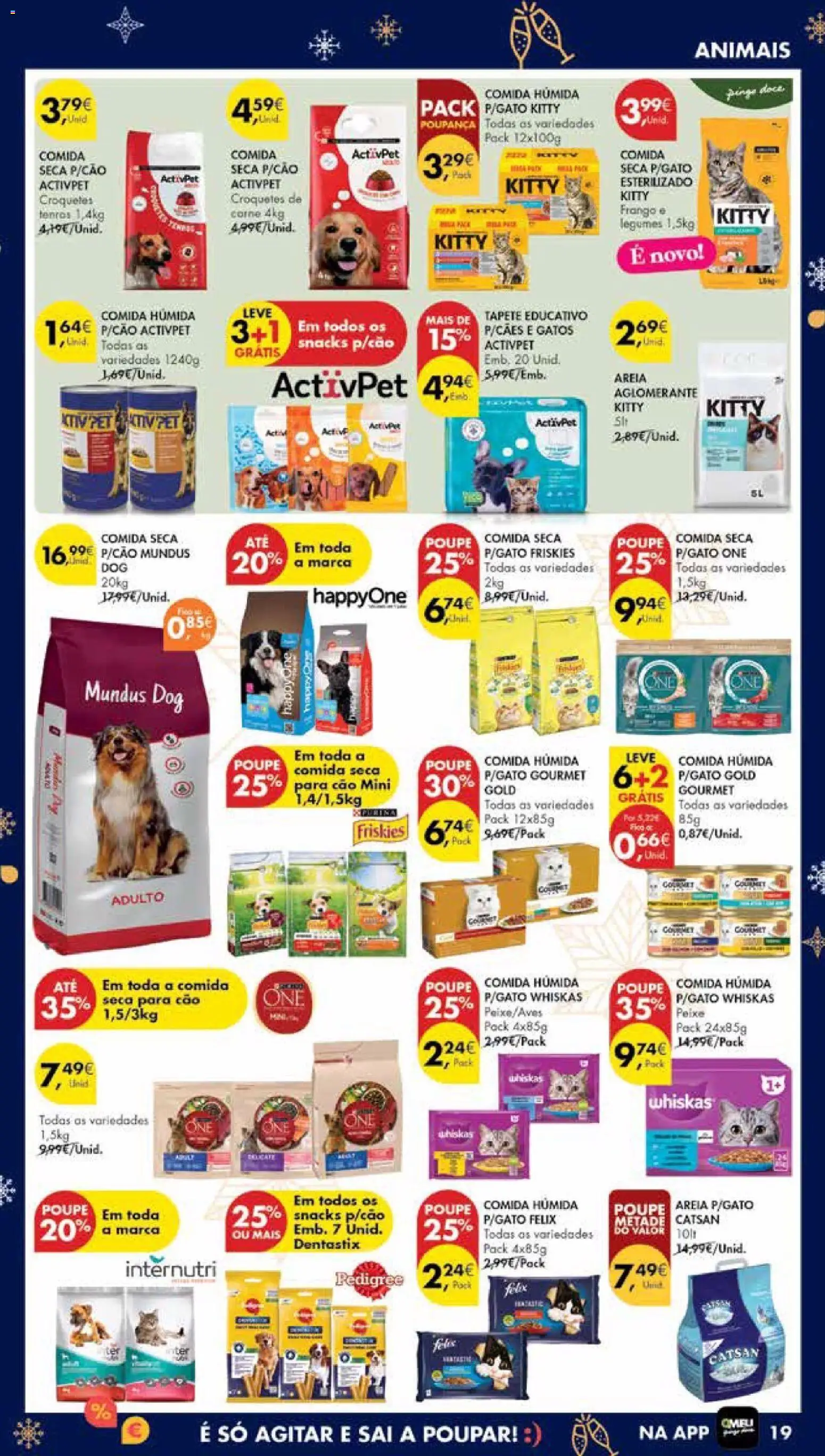 Pingo Doce Poupe Esta Semana Madeira │ válido de 27.12.2025 | Página: 19 | Produtos: Areia, Tapete, Peixe, Carne