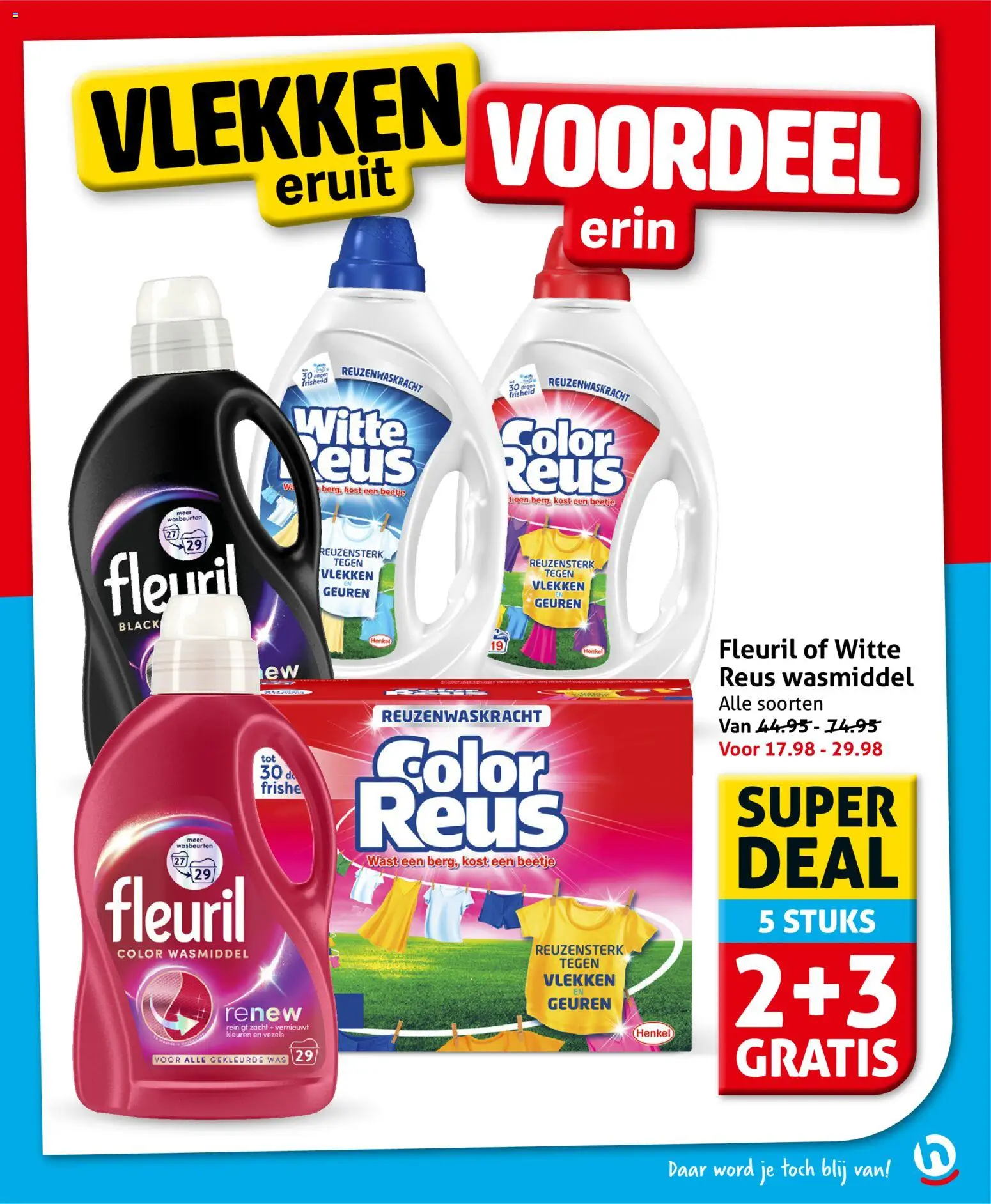 {H1} | Pagina: 3 | Producten: Wasmiddel, Geuren, Was