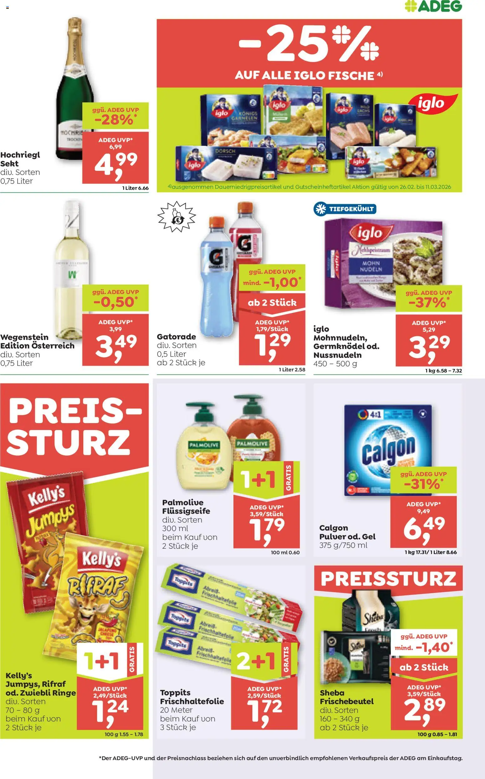ADEG Flugblatt gültig ab 05.03.2026 | Seite: 5 | Produkte: Nudeln
