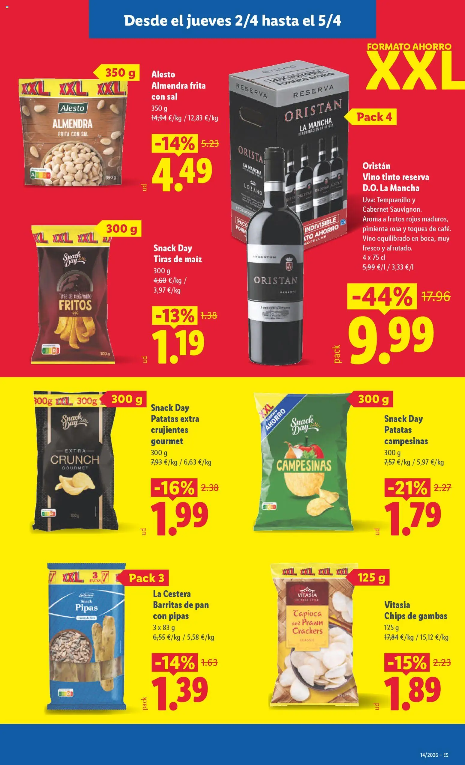 Lidl folleto │ válido desde el 30.03.2026 | Página: 33 | Productos: Pan, Vino