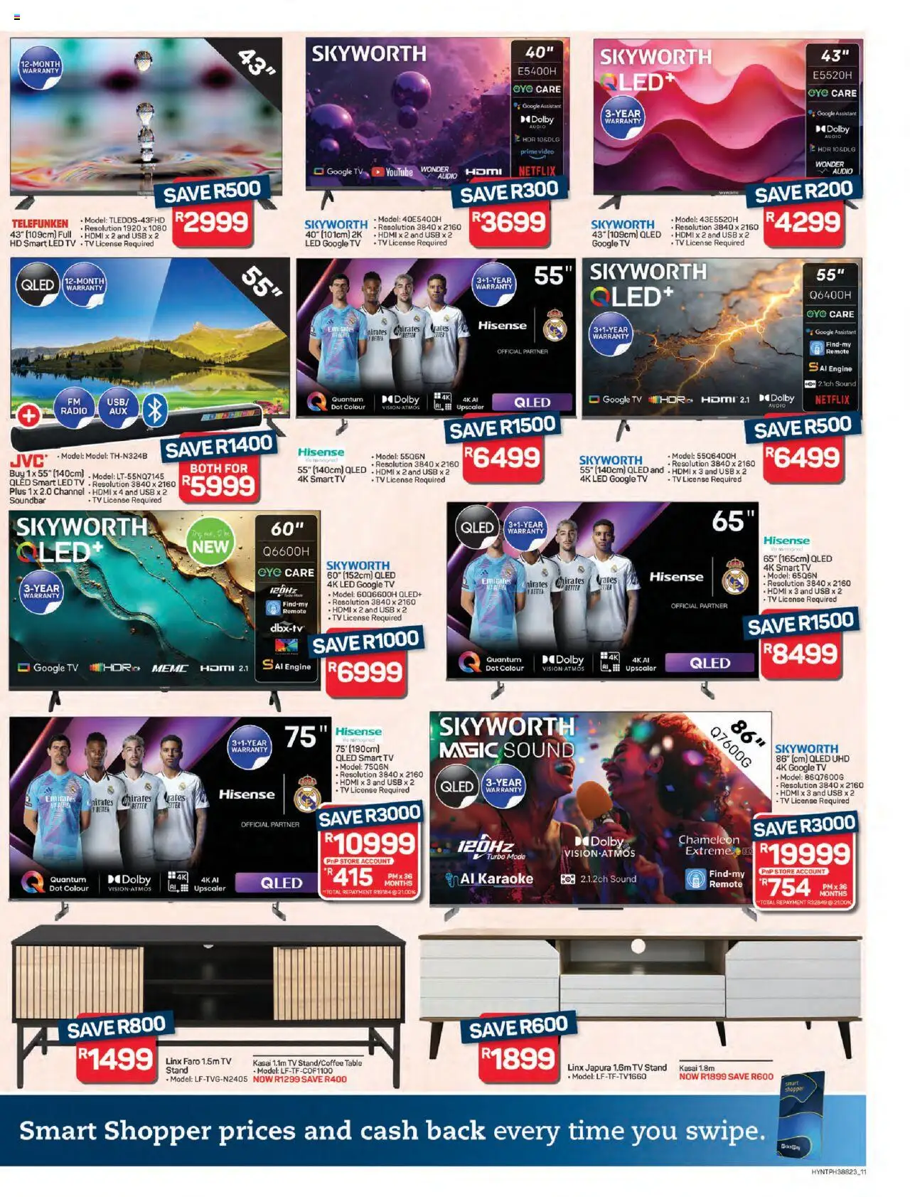 New Pick n Pay catalogue – valid from 22.09.2025 | Page: 11 | Products: Audio, Radio, Table, Soundbar
