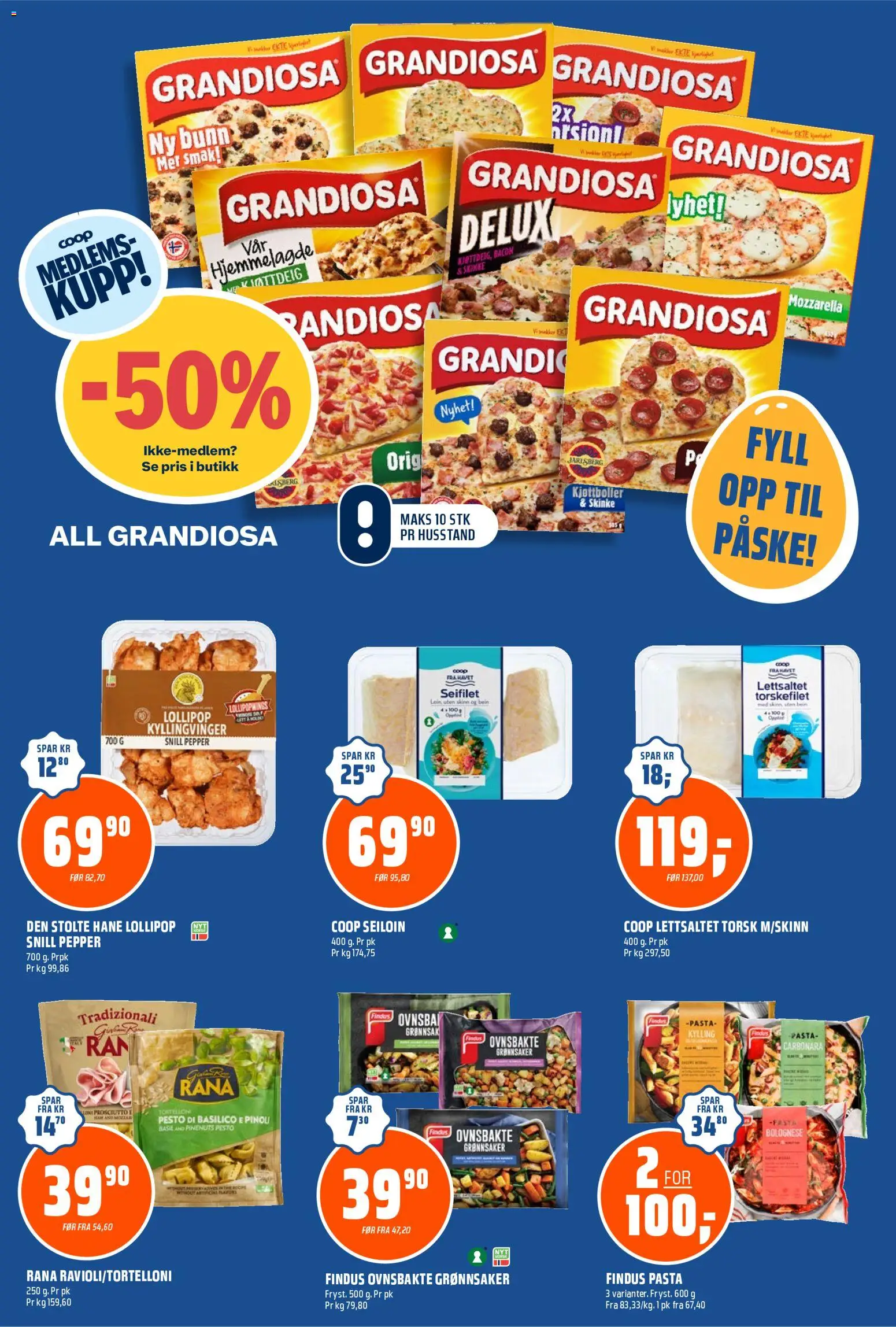 {H1} | Side: 9 | Produkter: Prosop de baie, Skinke, Pasta, Kjøttdeig