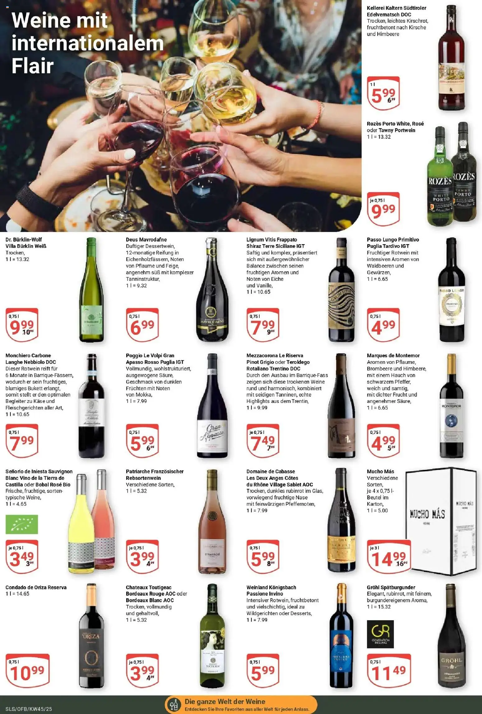 Globus prospekt Saarlouis	 – gültig ab 02.11.2025 | Seite: 18 | Produkte: Käse, Rotwein, Rouge, Himbeere