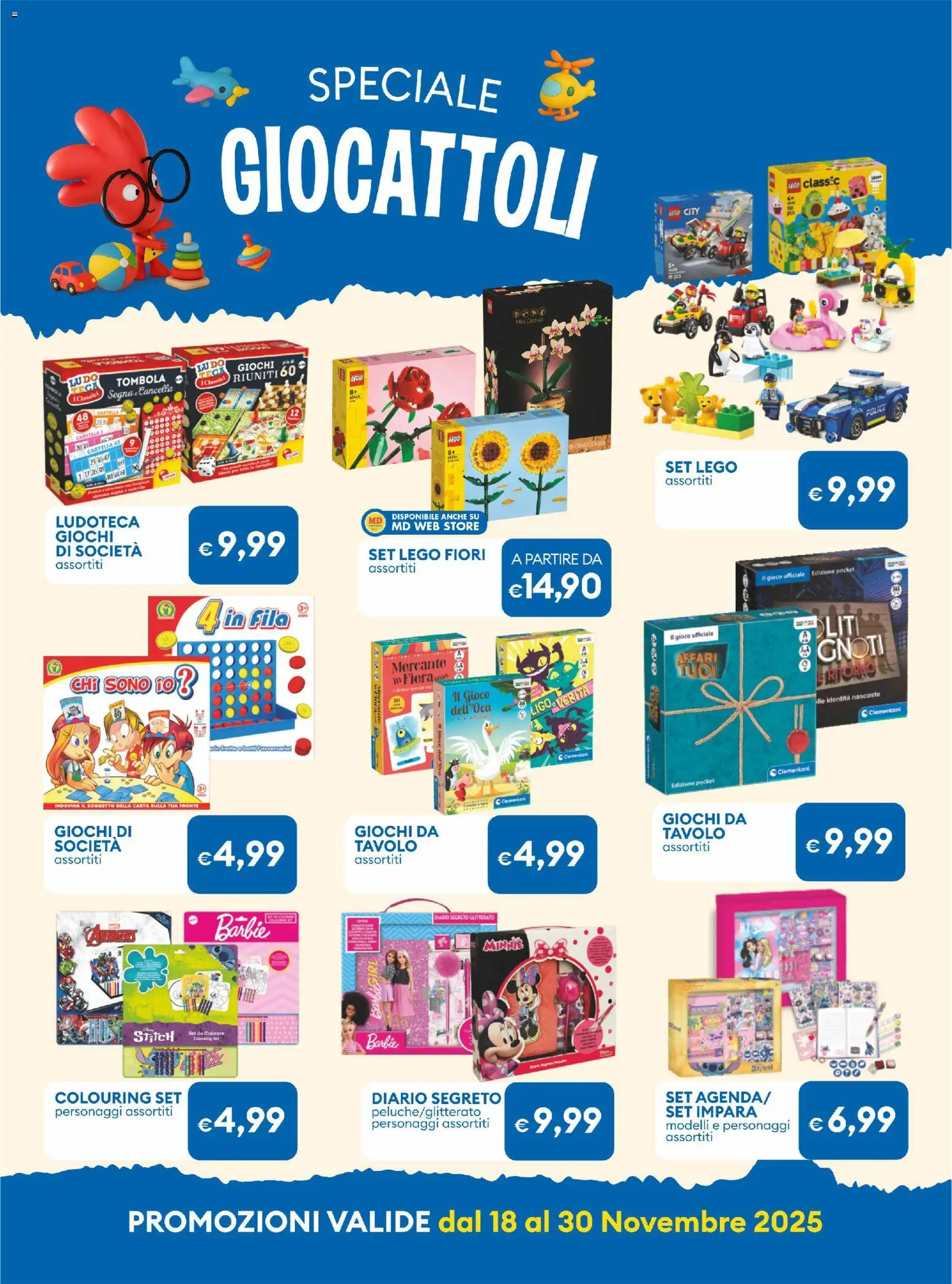 Volantino MD Discount del 18.11.2025 | Pagina: 36 | Prodotti: Gioco, Tavolo