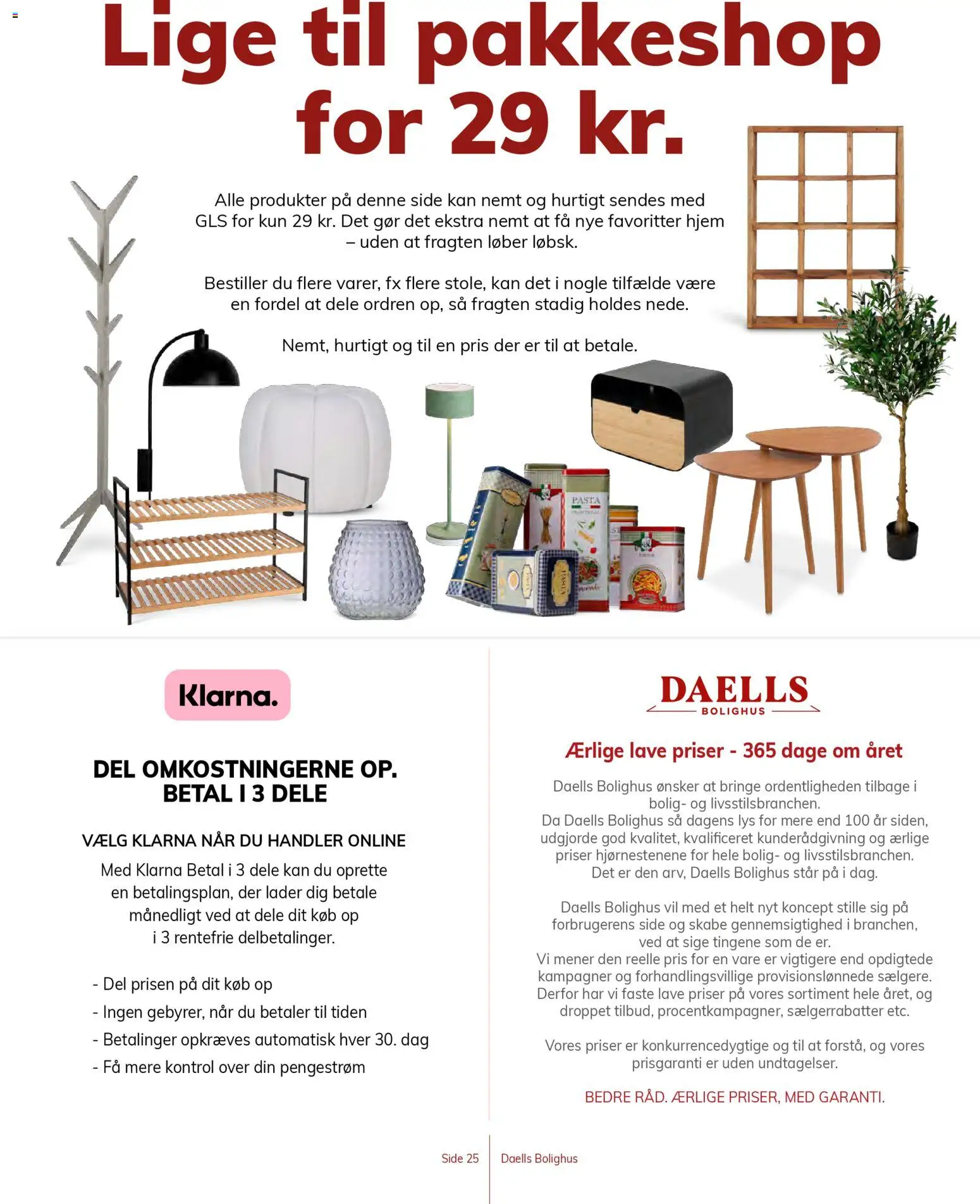 Daells Bolighus tilbudsavis – gyldig fra 29.04.2026 | Side: 25 | Produkter: Pasta, Søm