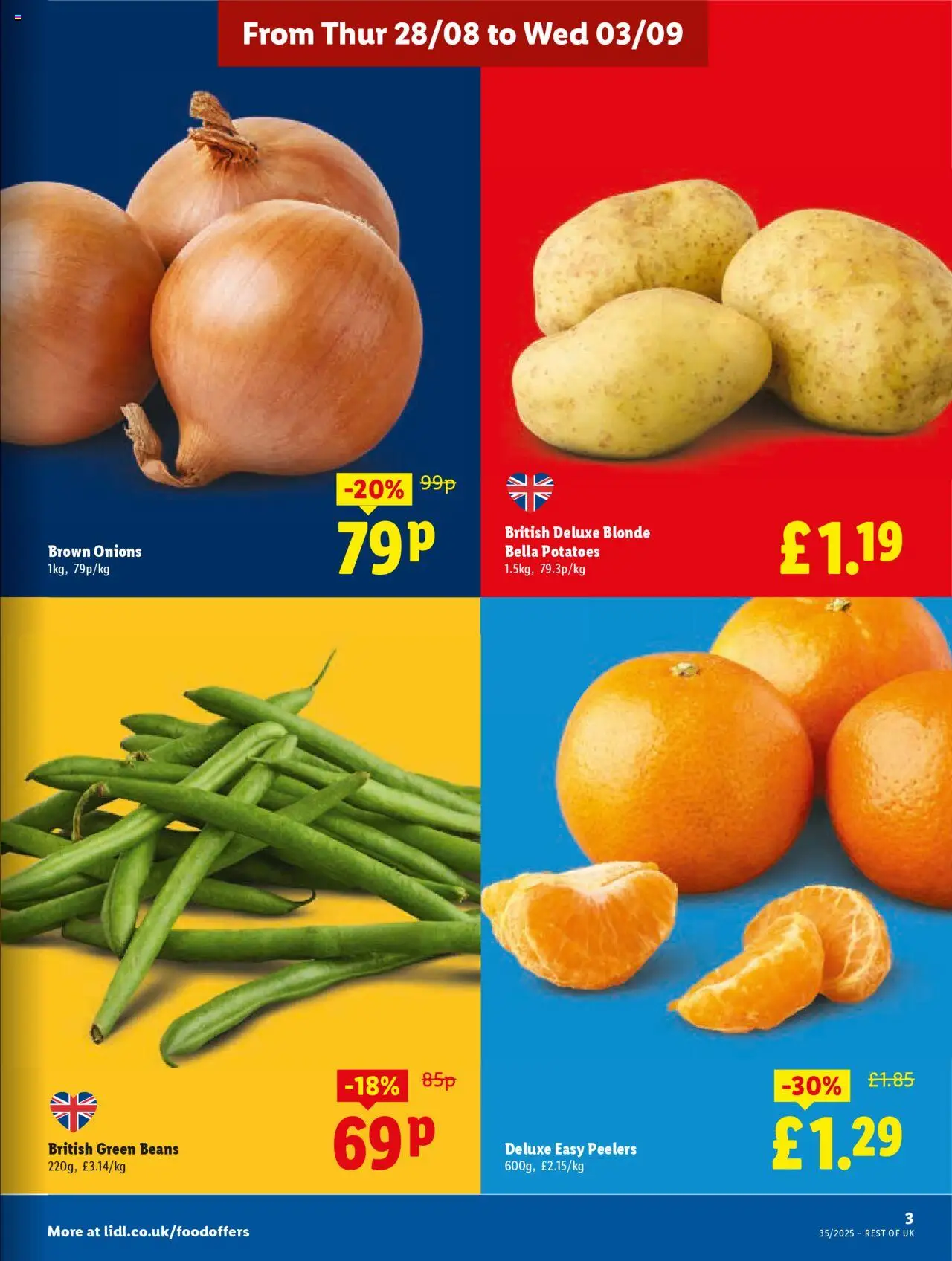 | Page: 3 | Products: Green beans, Potatoes