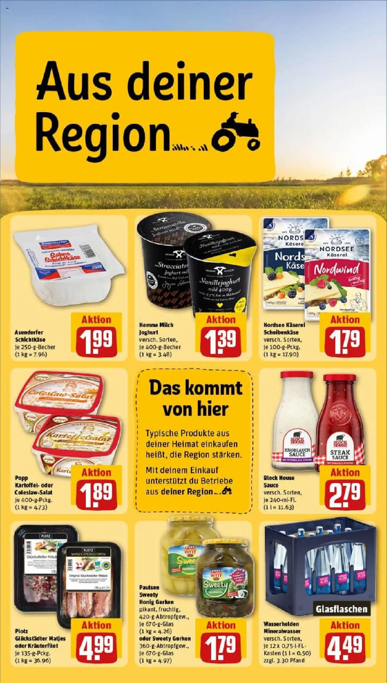 Rewe prospekt Laatzen	 - gültig ab dem 29.06.2025 | Seite: 24 | Produkte: Milch, Käse, Knoblauch, Gurken