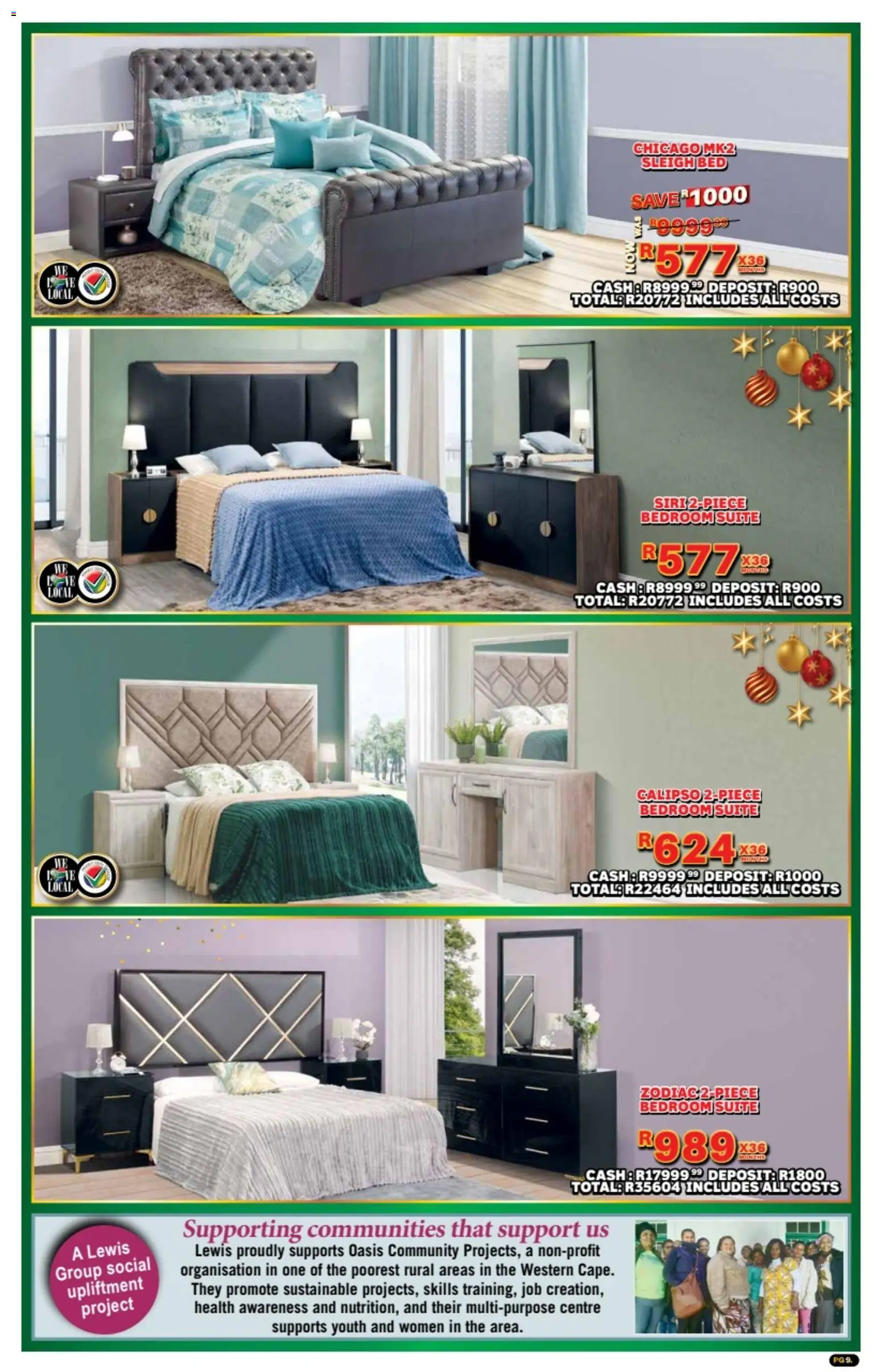 New Lewis Stores catalogue – valid from 10.11.2025 | Page: 9 | Products: Bed