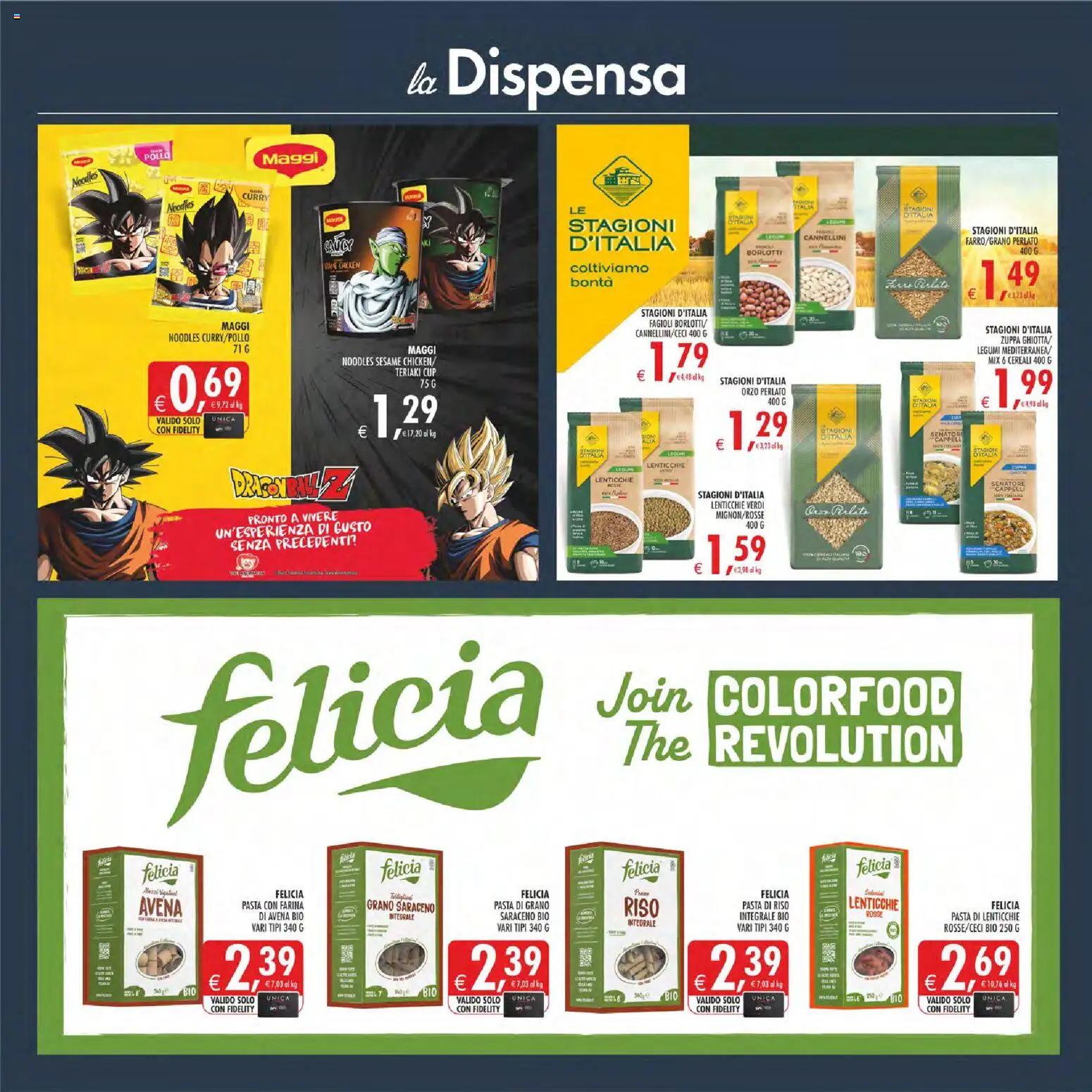 Volantino Decò del 17.04.2026 | Pagina: 4 | Prodotti: Pollo, Fagioli, Lenticchie, Pasta