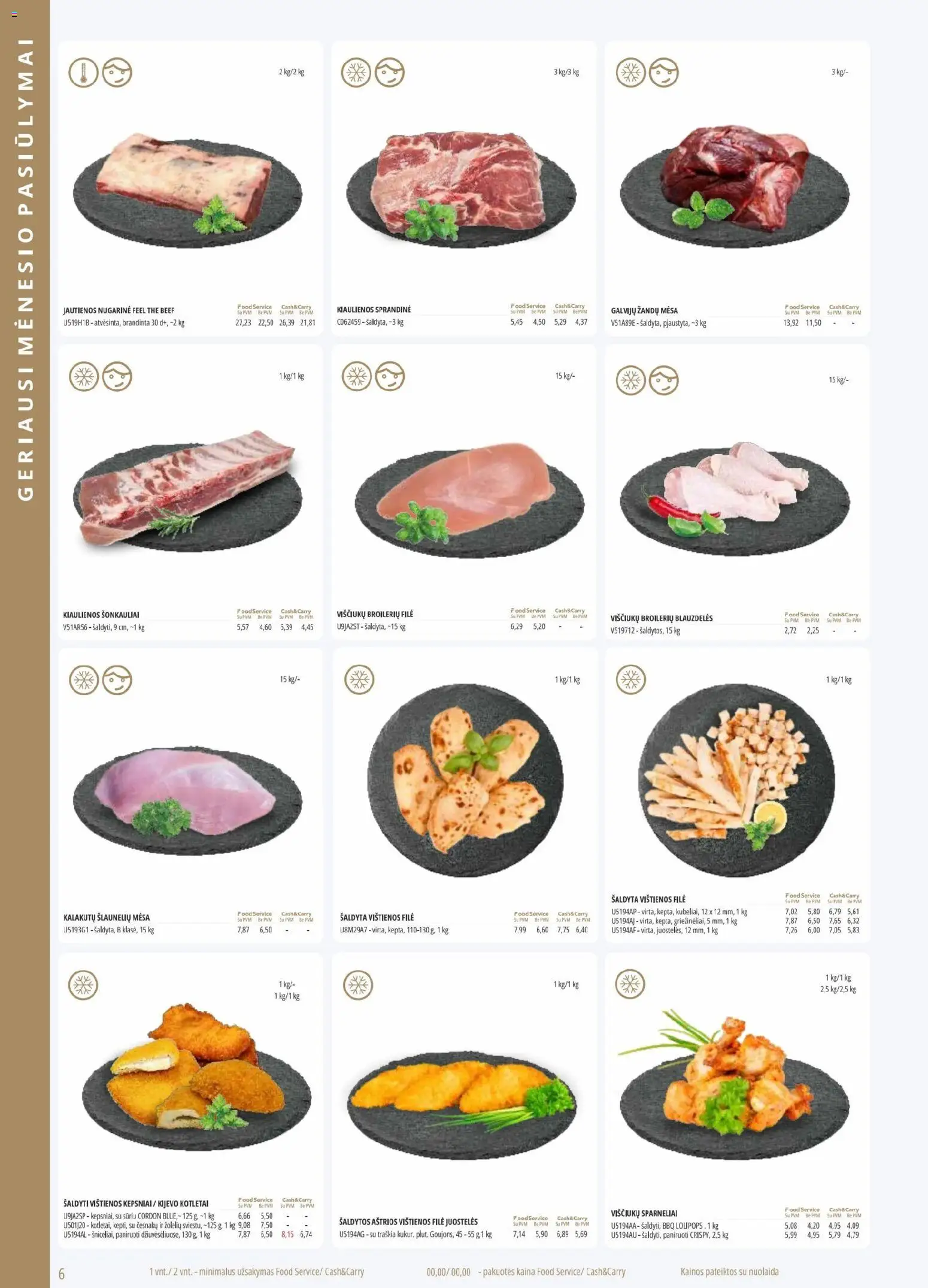 ePromo akcijos nuo 03.11.2025 | Puslapis: 6 | Prekių: Vištienos, Kiaulienos, Jautienos