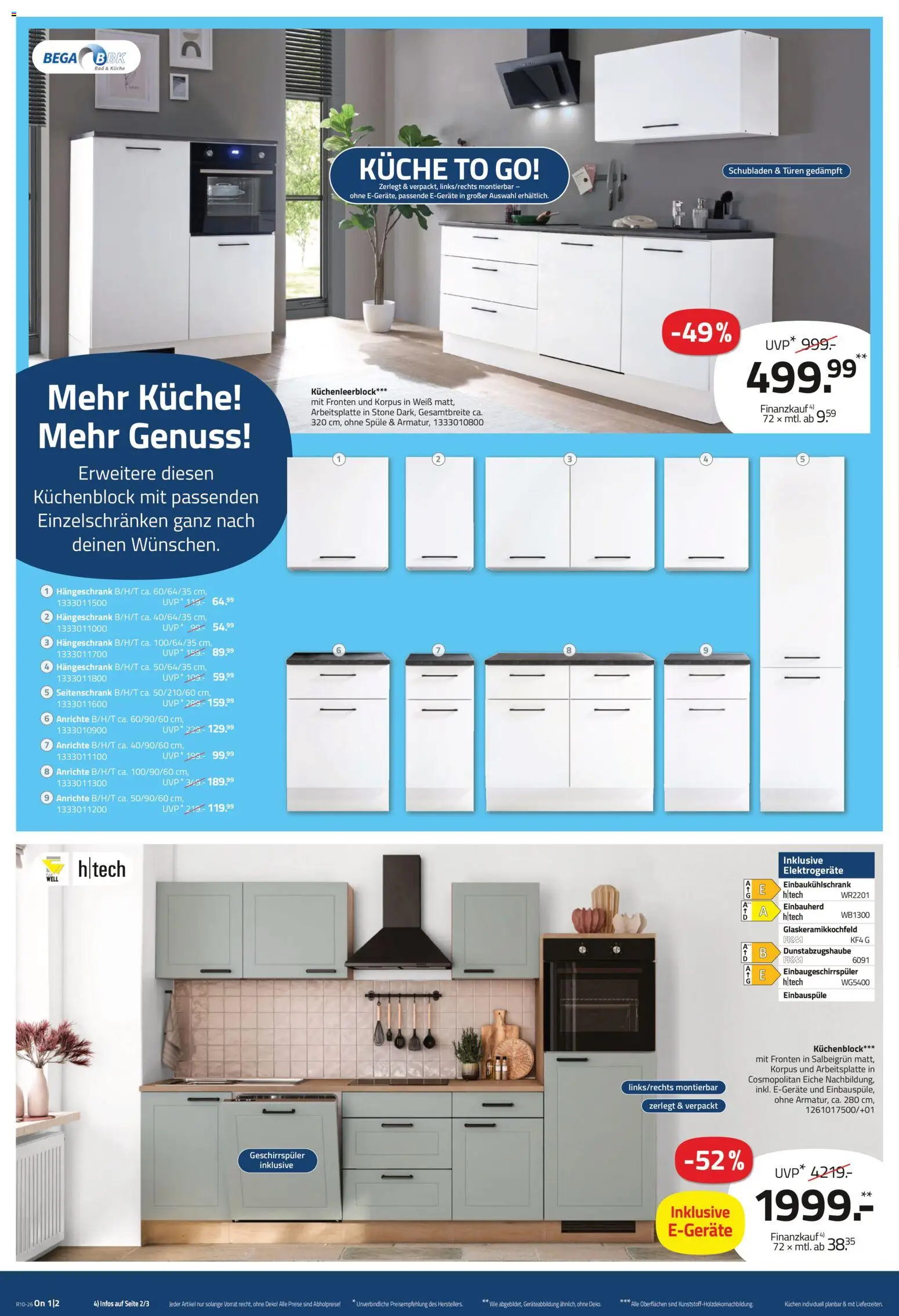 Roller Prospekt 	 – gültig ab 01.03.2026 | Seite: 8 | Produkte: Anrichte, Bad, Hängeschrank, Kuchen