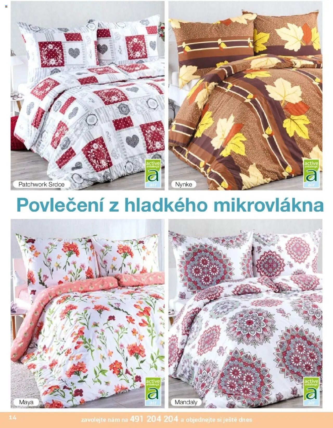 Decodoma katalog Podzim 2025 od 25.08.2025 | Strana: 14 | Produkty: Povlečení