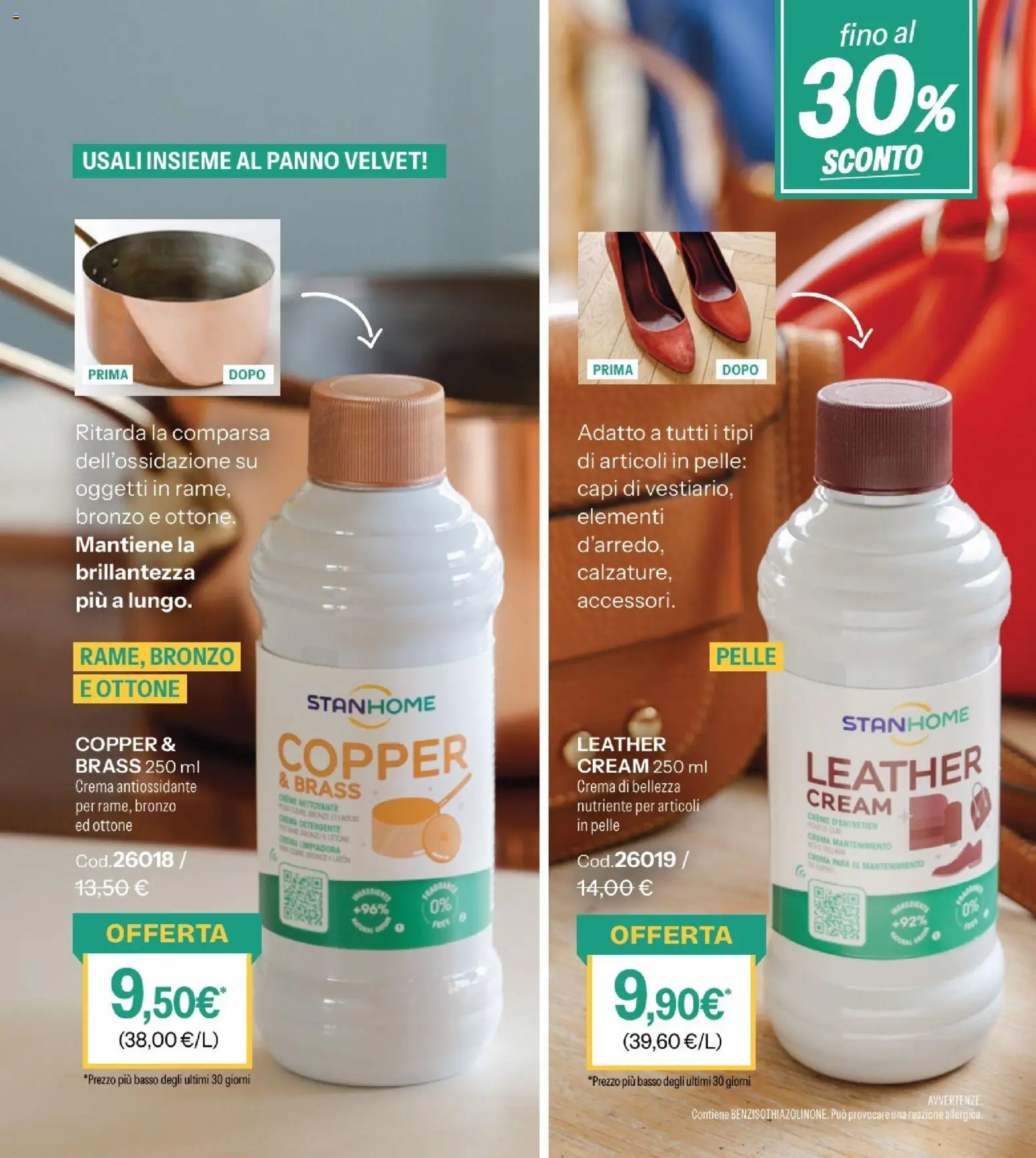 Volantino Stanhome del 11.11.2025 | Pagina: 30 | Prodotti: Crema, Detergente