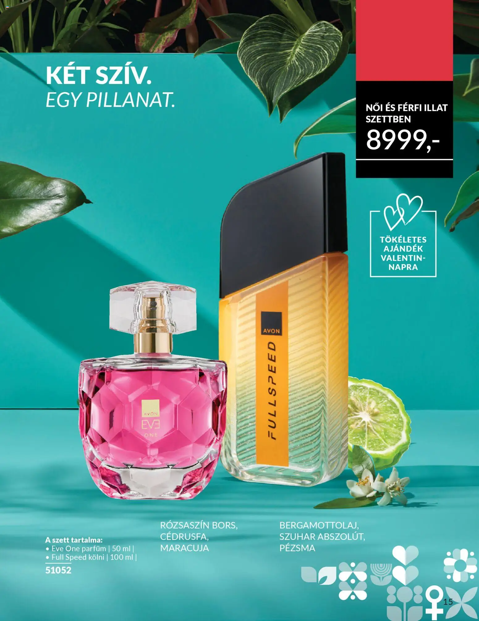 Avon akciós ujság - amely érvényes a következő dátumtól: 01.02.2026 | Oldal: 15 | Termékek: Kölni, Parfüm