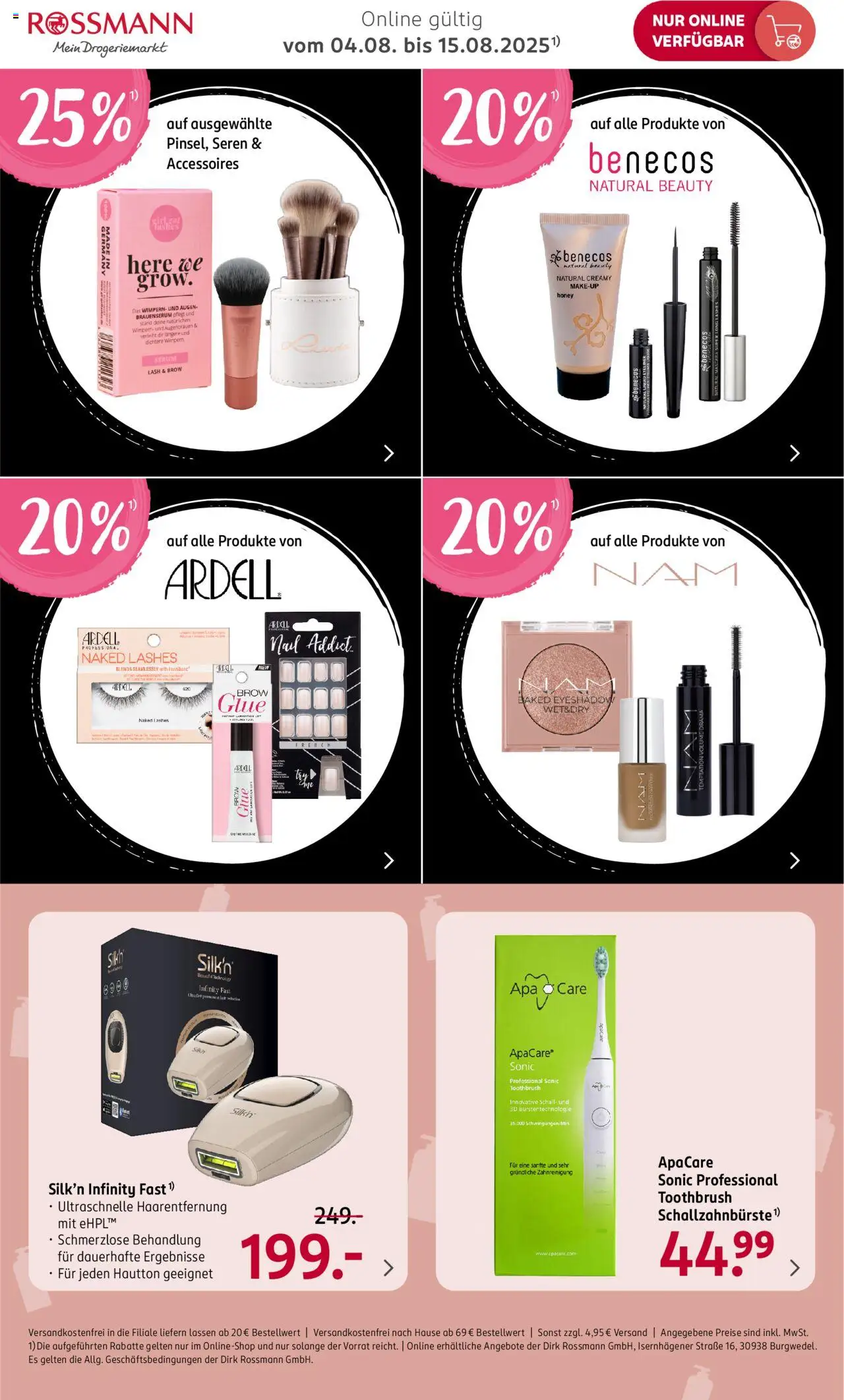 Rossmann Onlineprospekt - gültig ab dem 04.08.2025 | Seite: 4 | Produkte: Eyeliner, Mascara, Serum, PC