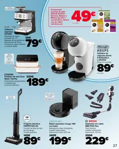Vista previa Carrefour Semana santa válido desde el 11.03.2026 | Página: 27 | Productos: Aceite, Cable, Cafetera, Navegación