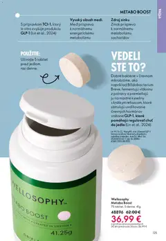 Oriflame leták platný od 03.12.2025 | Strana: 125 | Produkty: Metabo, Med
