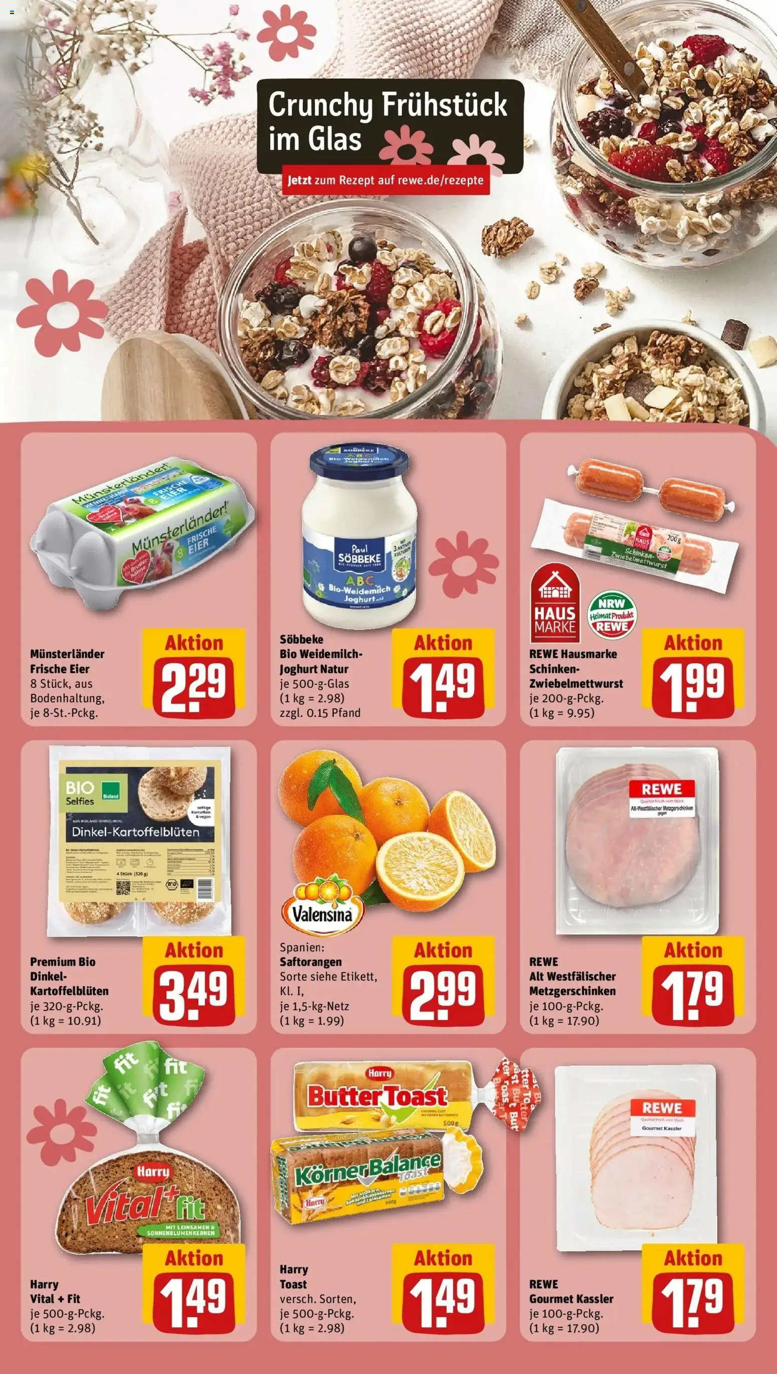 Rewe prospekt Bochum	 – gültig ab 16.02.2026 | Seite: 21 | Produkte: Butter, Joghurt, Kartoffeln, Schinken