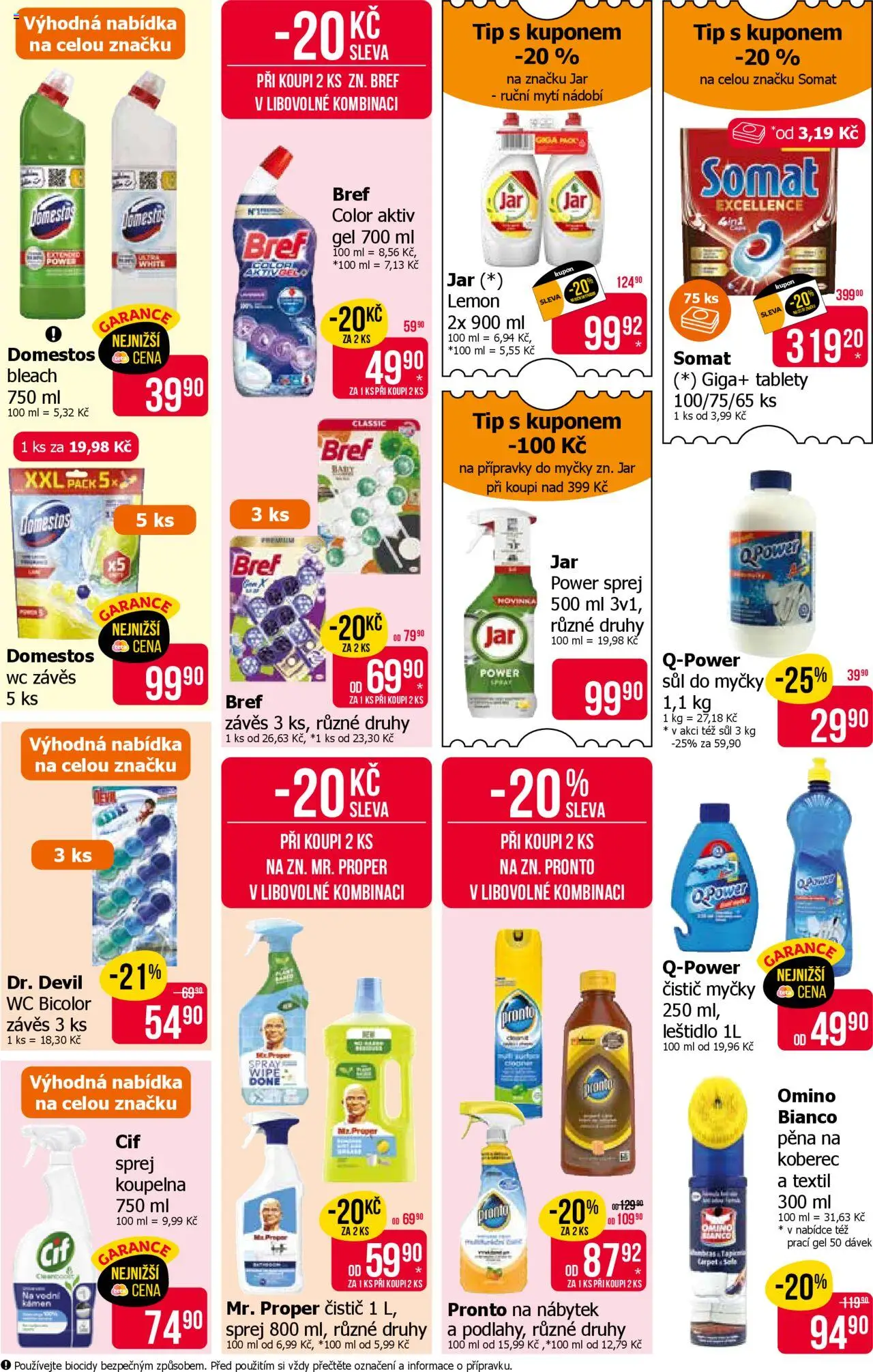 TETA Drogerie leták od 19.06.2025 | Strana: 18 | Produkty: Pronto, Cif, Wc, Koupelna