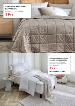 Asko-mainoslehti voimassa 03.02.2026 alkaen | Sivu: 6 | Tuotteet: Runkopatja, Päiväpeite