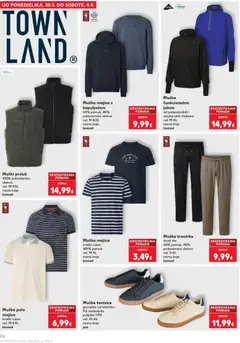 Muška majica s kapuljačom, 60% pamuk, 40% poliesterska vlakna vel. M-XXL razne boje komad - Pregled kataloga iz trgovine Kaufland, vrijedi od 25.03.2026 | Stranica: 24