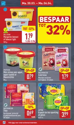 Aldi folder week 14 - Voorbeeld van een folder van Aldi, geldig van 30.03.2026 | Pagina: 12 | Producten: Thee, Fruit, Appel, Druiven