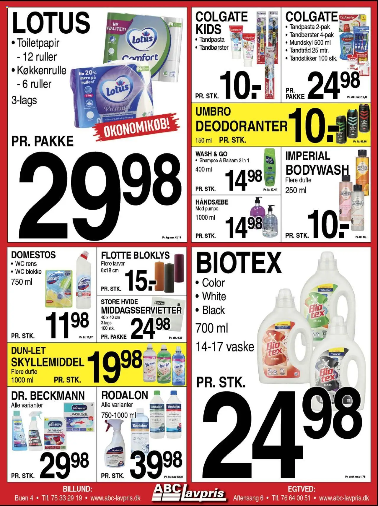 Abc Lavpris tilbudsavis – gyldig fra 08.10.2025 | Side: 7 | Produkter: Shampoo, Mundskyl, Skyllemiddel, Tandtråd