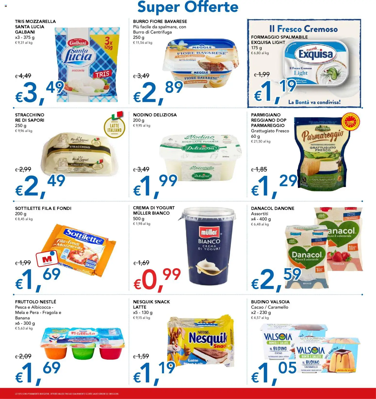 Volantino Migross del 15.01.2026 | Pagina: 5 | Prodotti: Tè, Centrifuga, Latte, Parmigiano reggiano