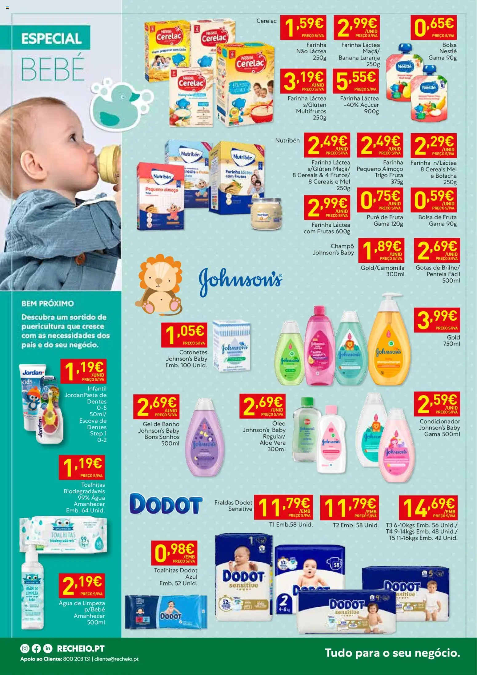 Recheio -  Madeira │ válido de 06.01.2026 | Página: 16 | Produtos: Fraldas, Banho, Mel, Açúcar