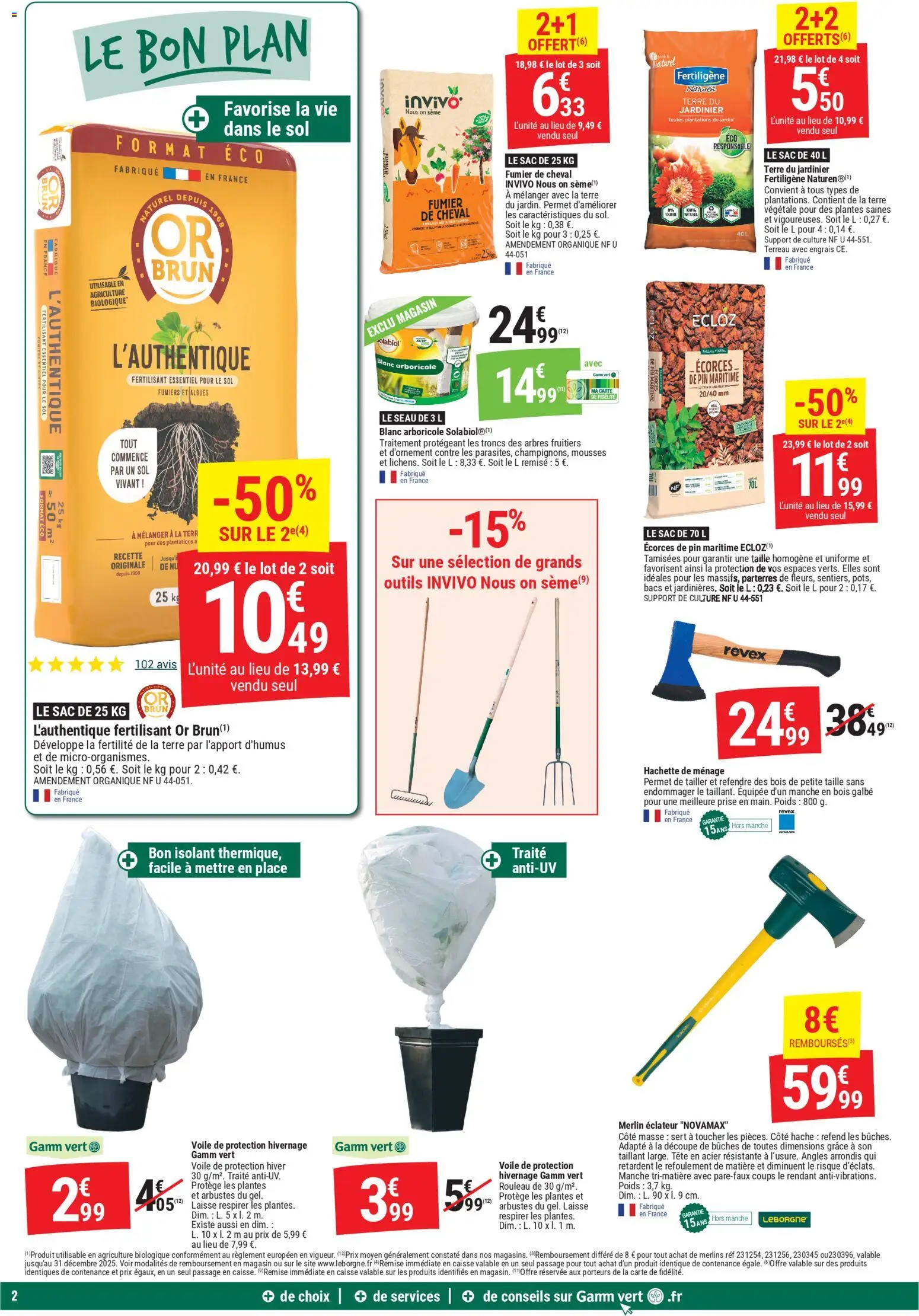 {H1} | Page: 2 | Produits: Fumier De Cheval, Poids, Plantes, Rouleau