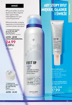Pogląd oferty "Oriflame Katalog 15 2025" - ważna od 22.10.2025 | Strona: 125 | Produkty: Maska, Spray do stóp