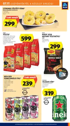Aldi akciós ujság - amely érvényes a következő dátumtól: 17.07.2025 | Oldal: 17