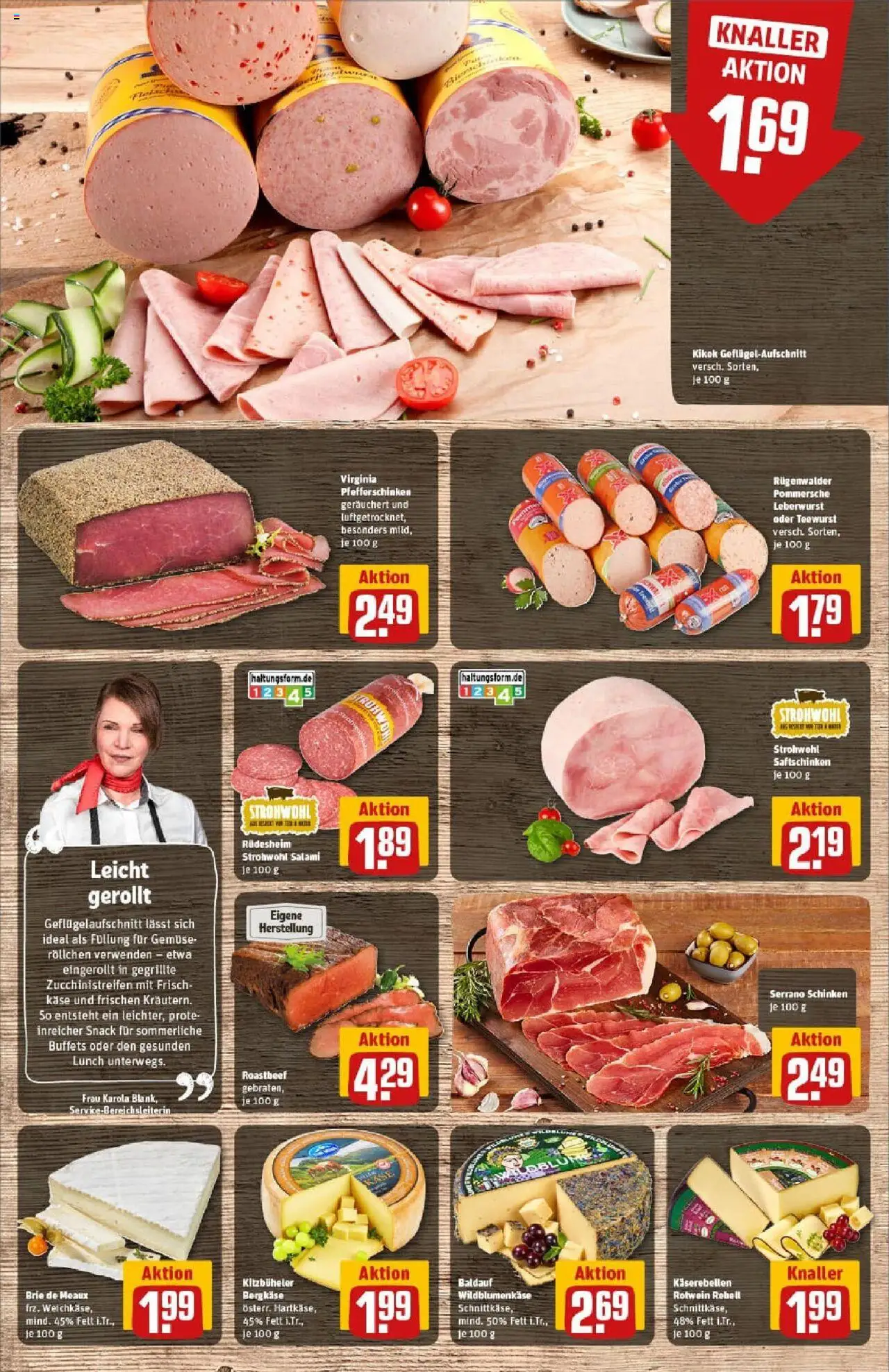 Rewe prospekt Rheinbach	 - gültig ab dem 06.07.2025 | Seite: 10 | Produkte: Käse, Rotwein, Pfeffer, Schinken