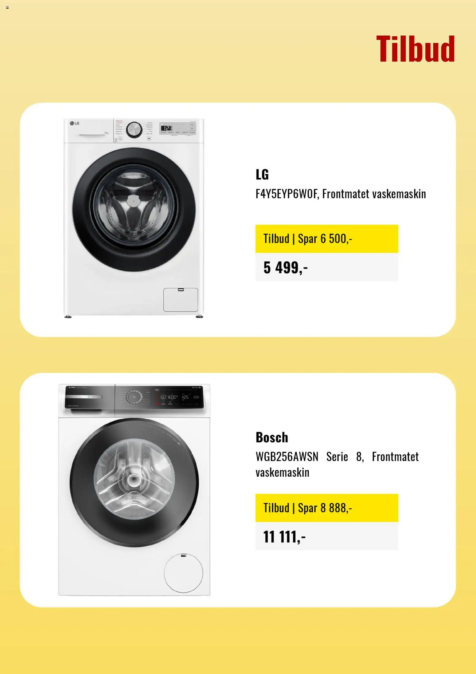 {H1} | Side: 2 | Produkter: Vaskemaskin