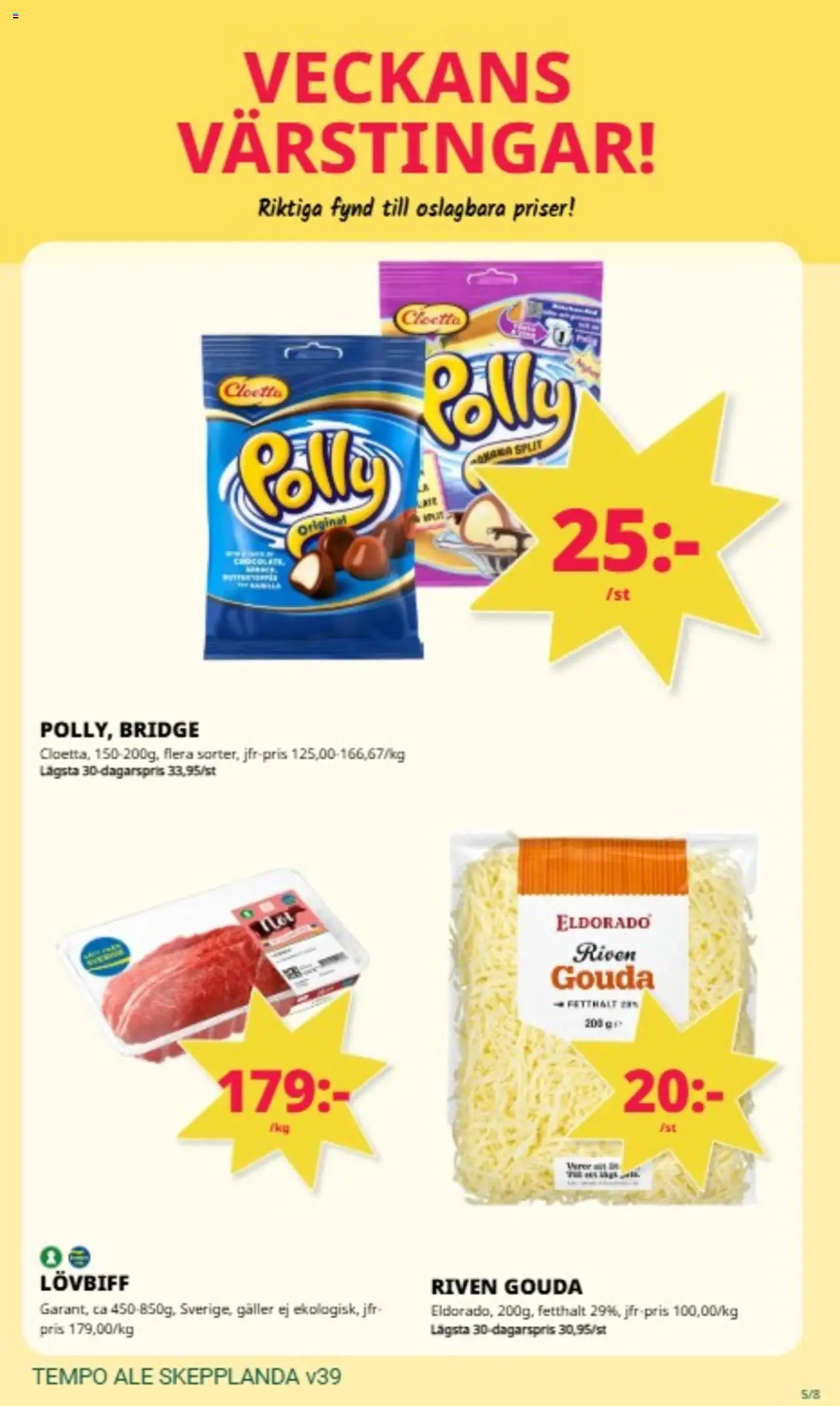 Tempo reklamblad aktuell från 22.09.2025 | Sida: 5