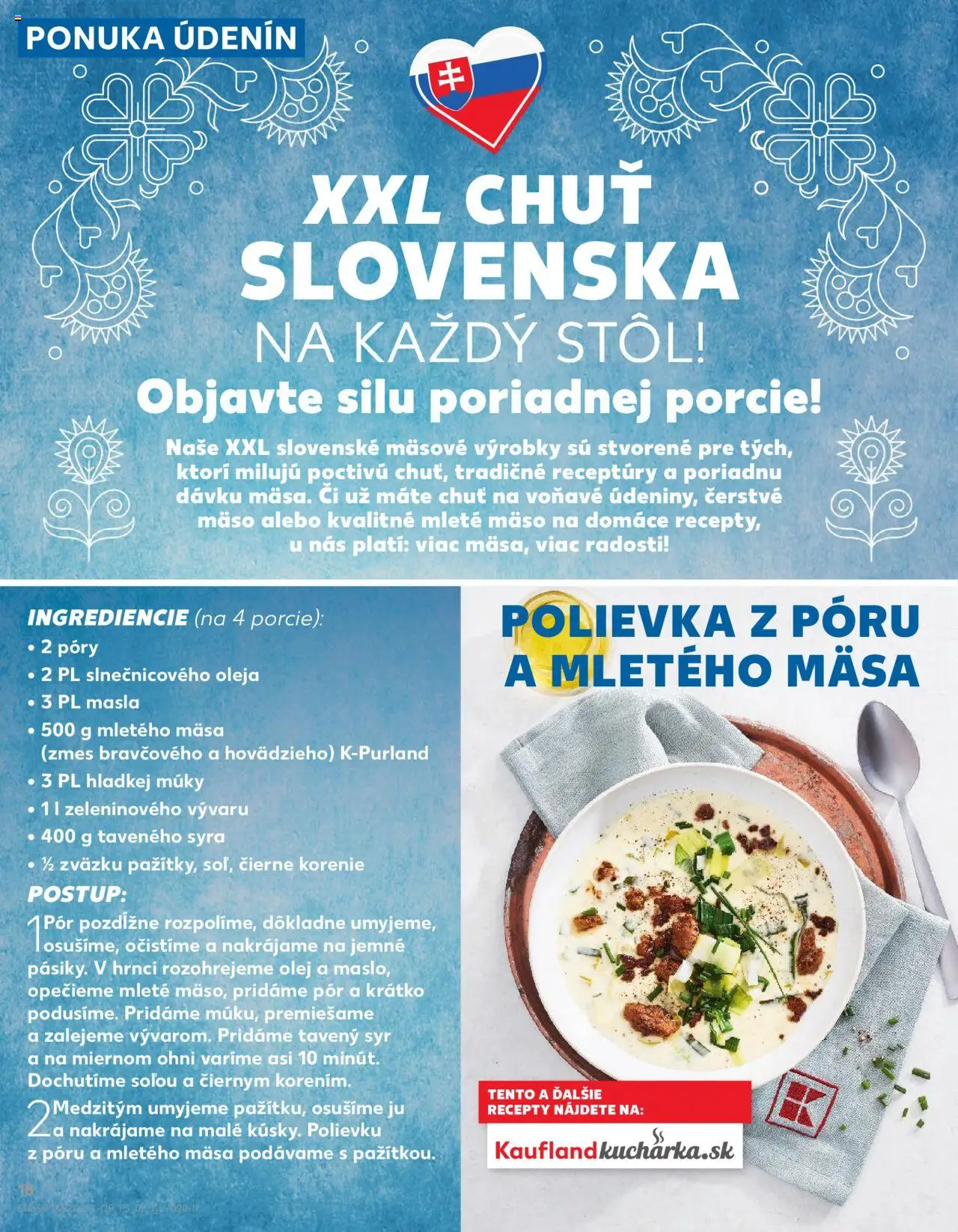 Nové Kaufland akcie – leták je platný od 22.05.2025 | Strana: 18 | Produkty: Stôl, Korenie, Mleté mäso