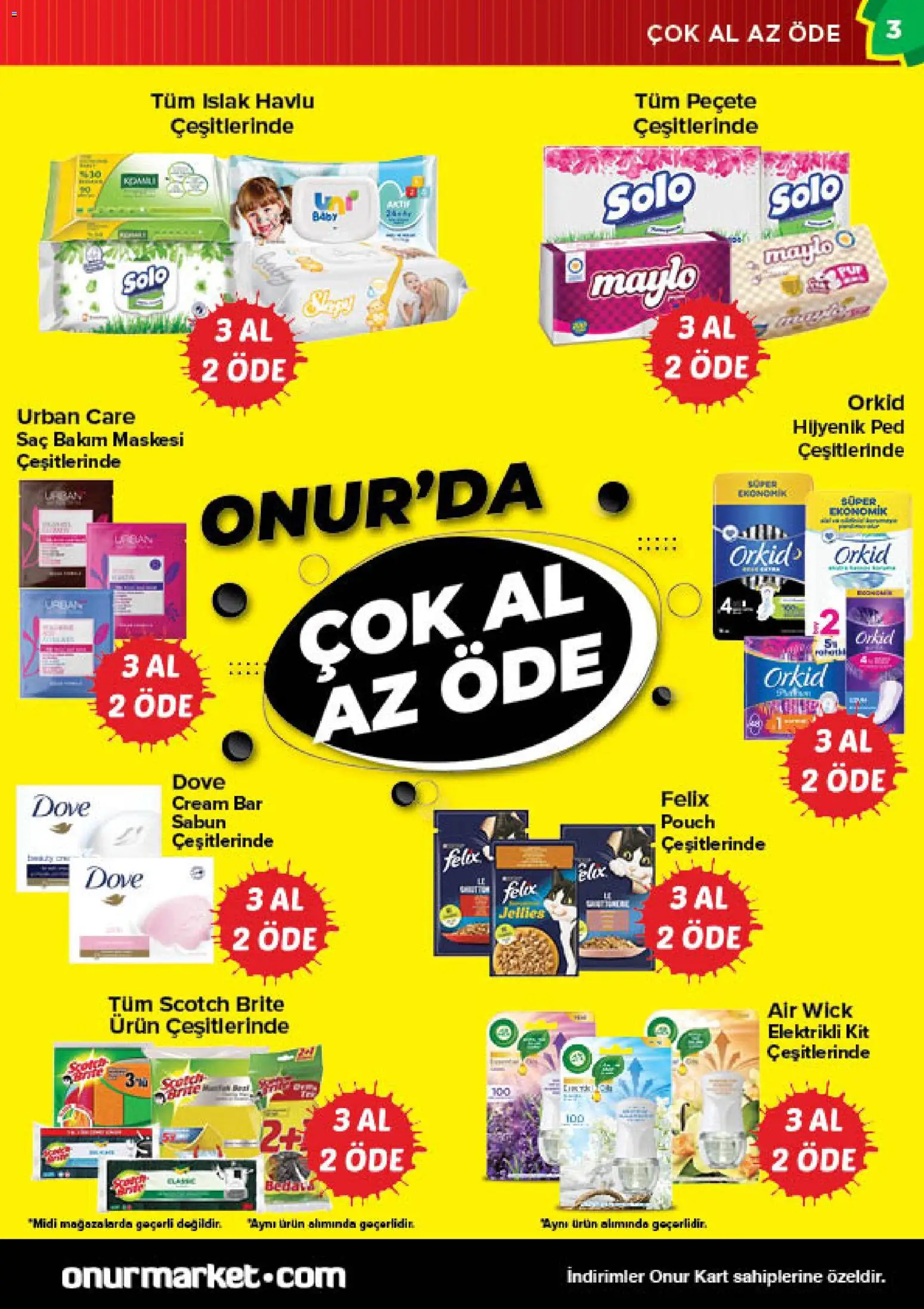Onur Market - Broşür - 04.12.2025 tarihinden itibaren geçerlidir | Sayfa: 3