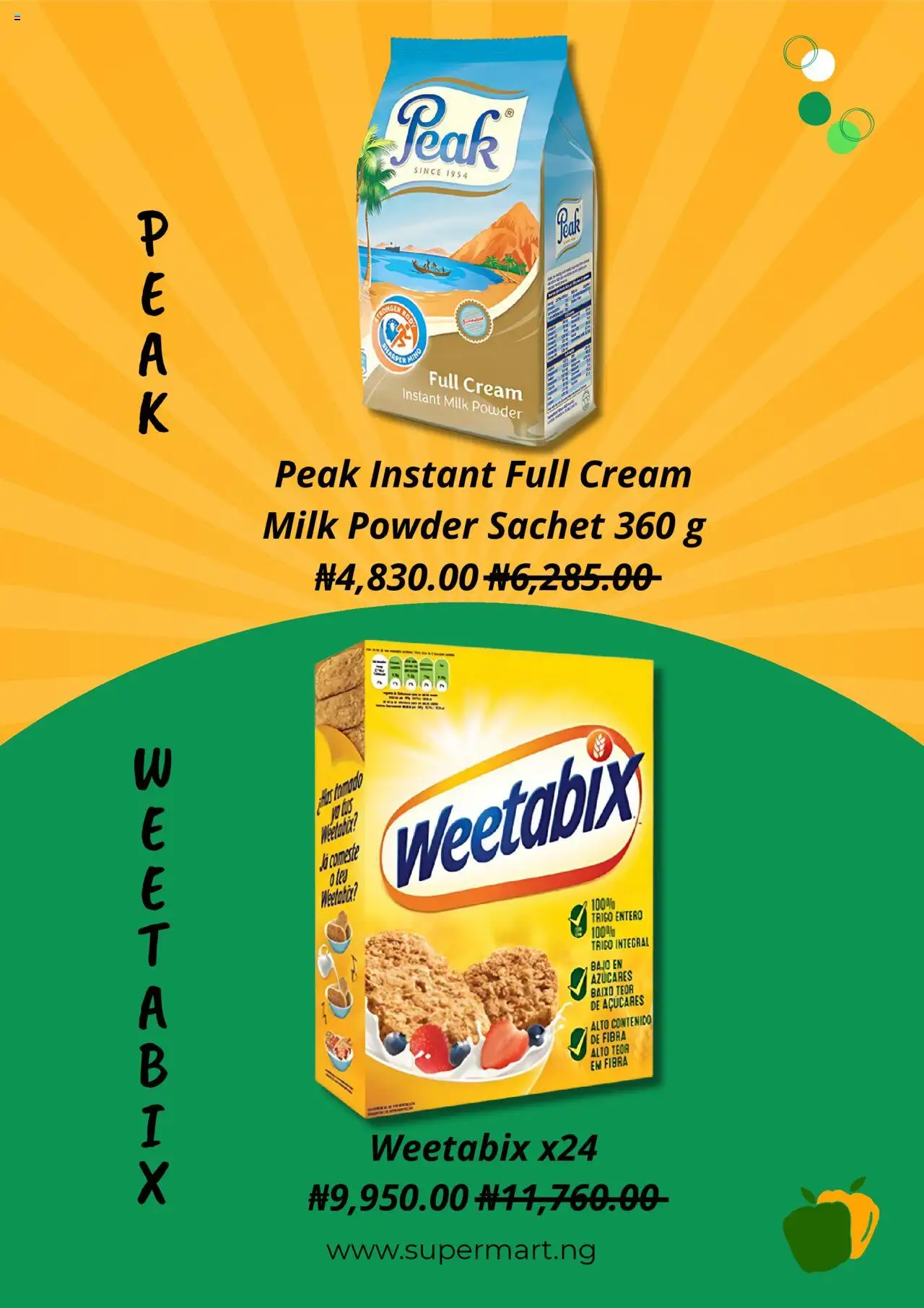 Supermart Catalogue valid from 13.08.2025 | Page: 6 | Products: Cream, Milk, Powder
