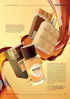 Rossmann Parfümvarázs magazin - amely érvényes a következő dátumtól: 16.10.2025 | Oldal: 17