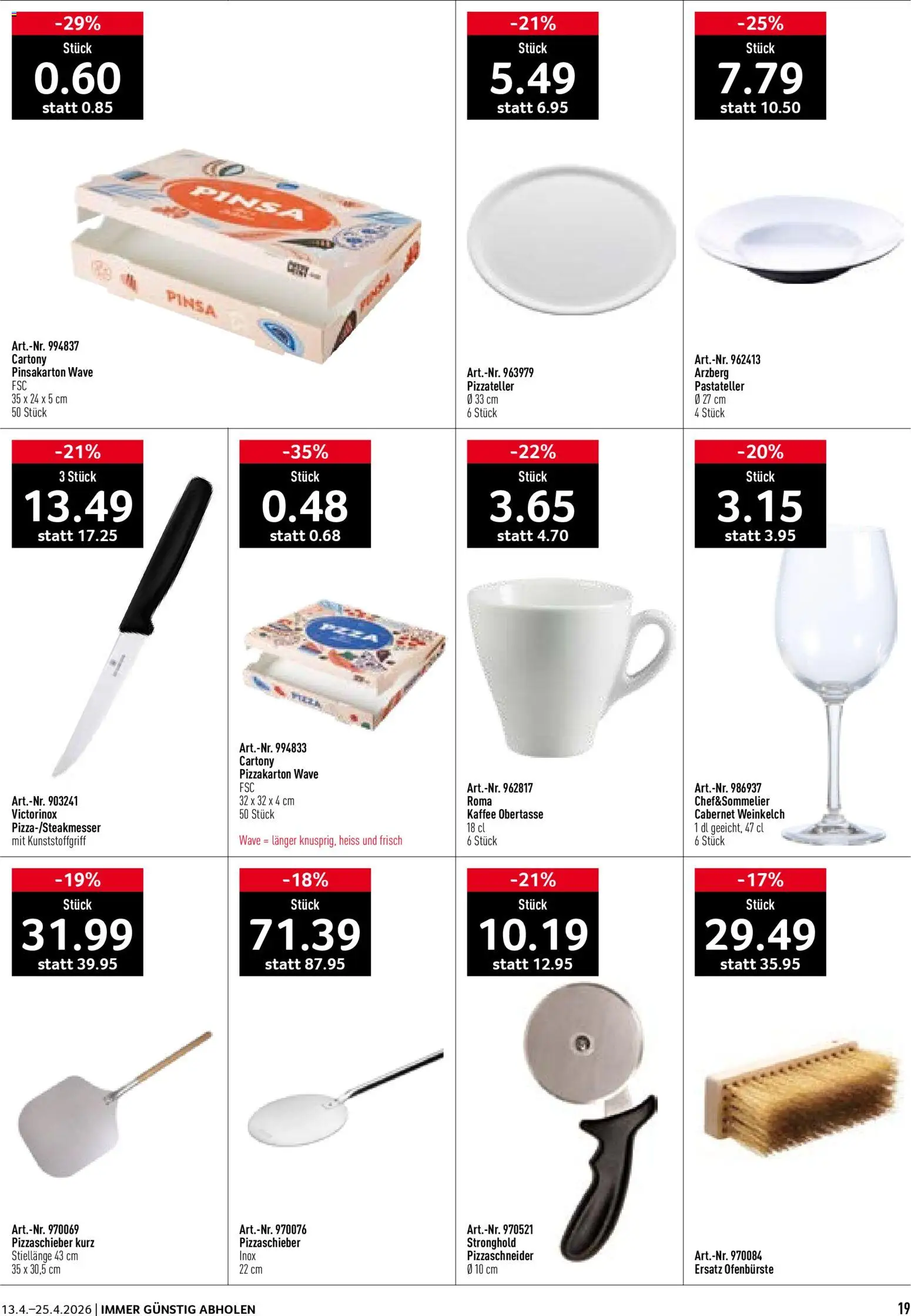 Prodega aktionen Italien – gültig ab 13.04.2026 | Seite: 19 | Produkte: Kaffee