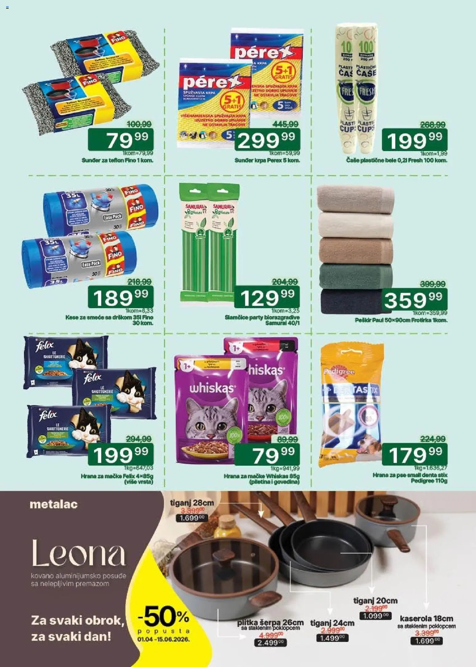 Univerexport katalog - važi od 27.04.2026 | Strana: 31 | Proizvode: Govedina, Pedigree, Peškir, Whiskas