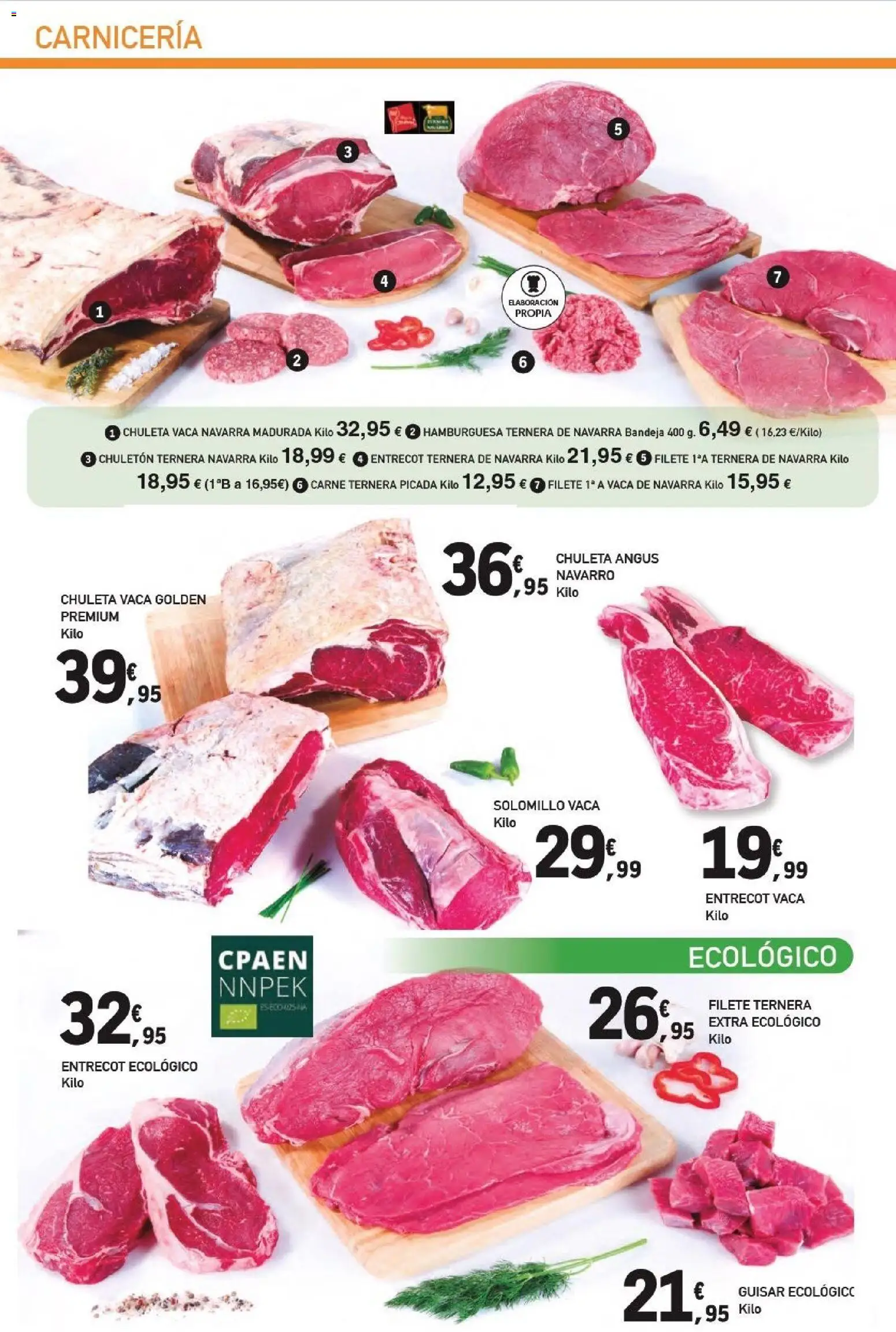 E.Leclerc - Alianz Locales │ válido desde el 25.02.2026 | Página: 6 | Productos: Filete, Σοκολατούχο γάλα, Bandeja