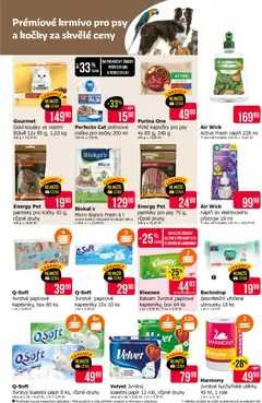 Náhled letáku Perfecto Cat prémiové mléko pro kočky 200 ml, mléko pro kočky 200 ml od 15.01.2026 | Strana: 17 | Produkty: Vlhčené ubrousky, Utěrky, Papírové kapesníky, Ubrousky