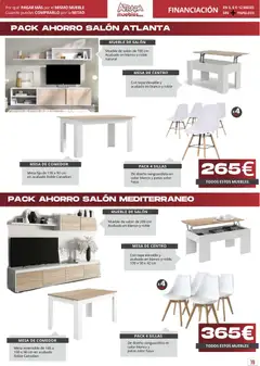 Vista previa Atrapa Muebles - folleto válido desde el 01.01.2026 | Página: 19 | Productos: Mesa extensible, Muebles, Mesa