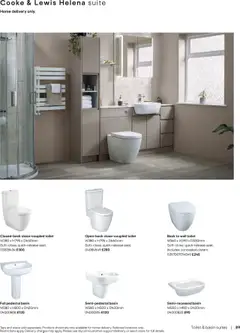 Preview of B&Q - Bathroom collections valid from 25.04.2025 | Page: 89 | Products: Toilet