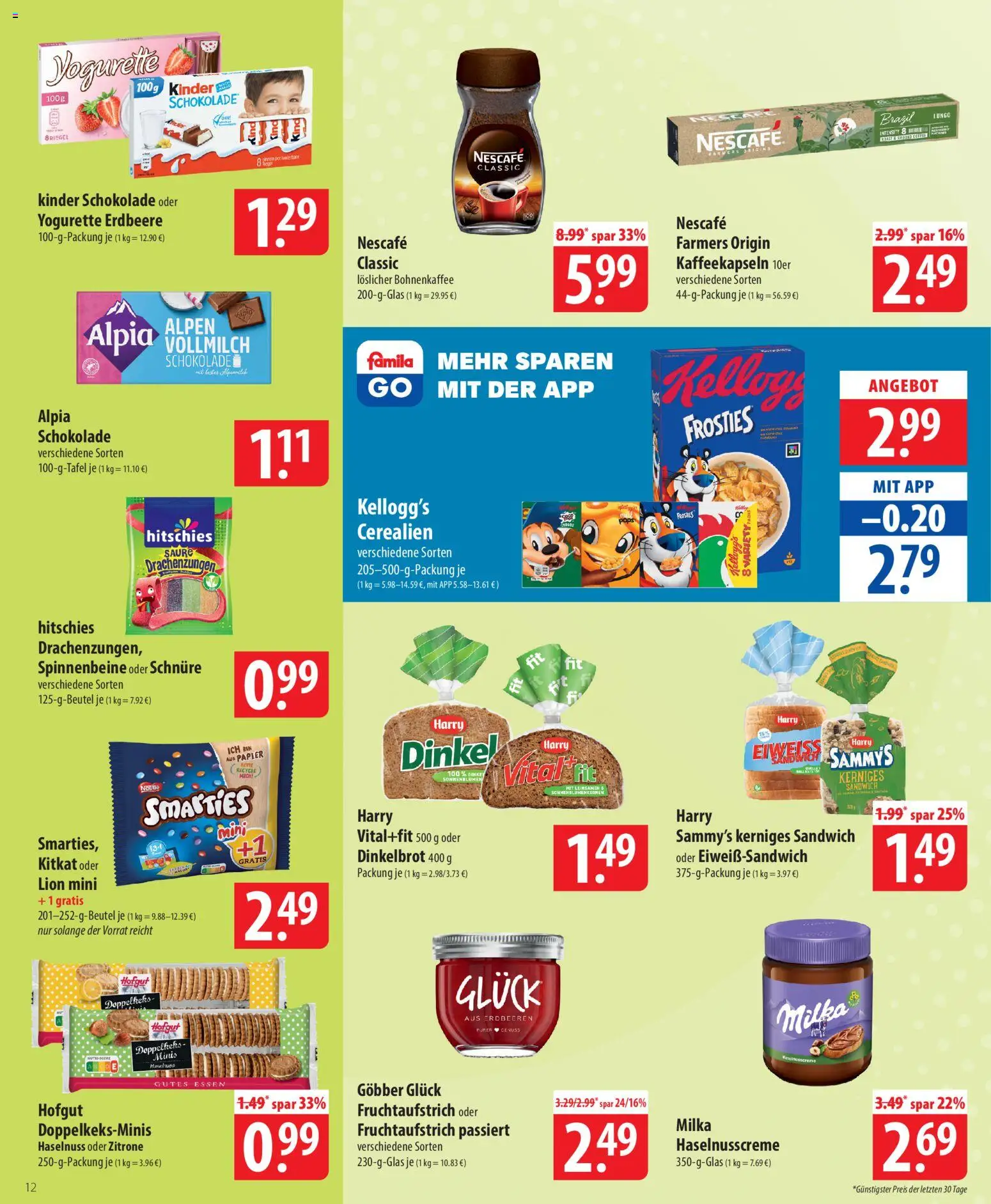 Famila Prospekt 	 – gültig ab 16.03.2026 | Seite: 12