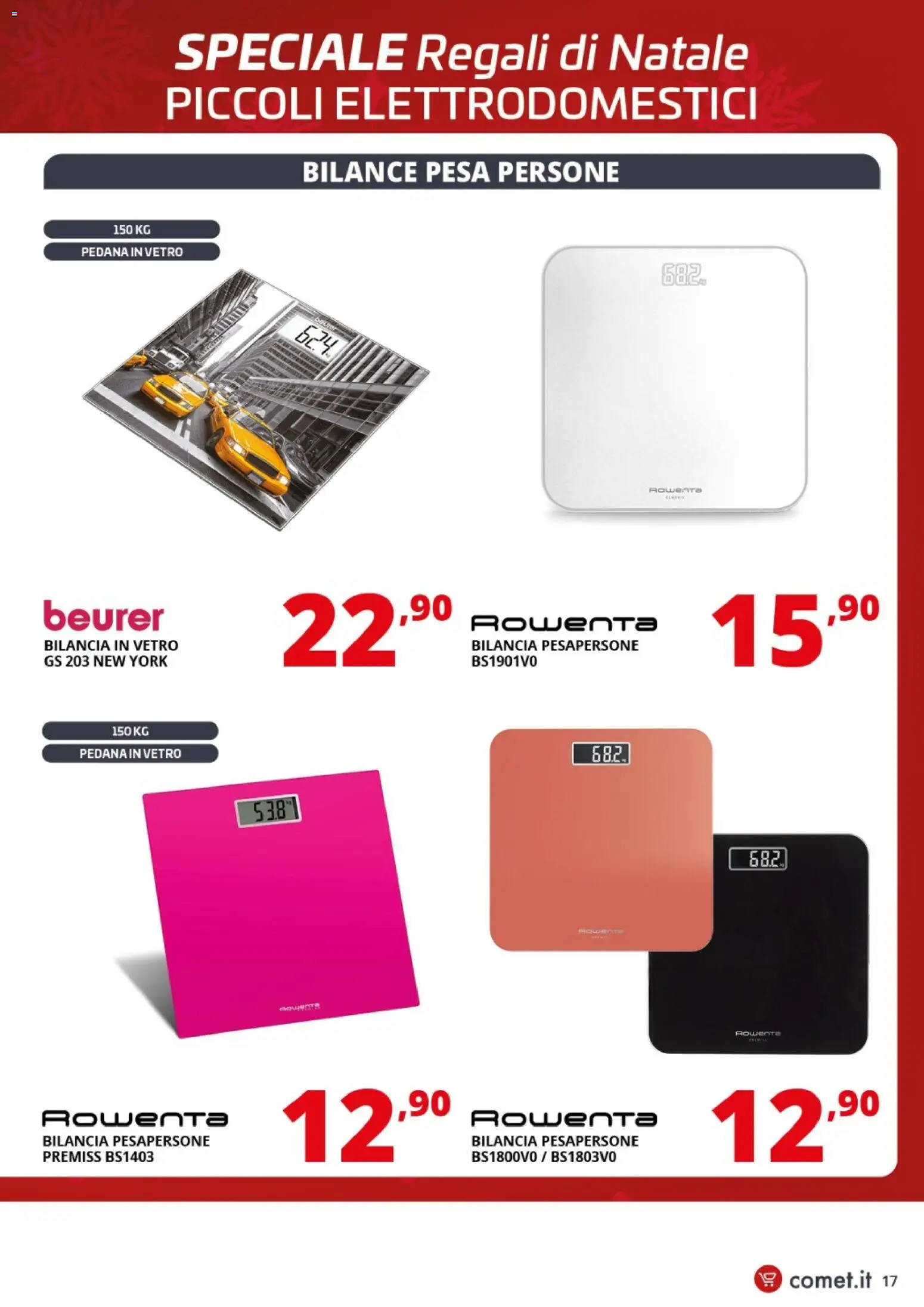 Volantino Comet del 01.12.2025 | Pagina: 17 | Prodotti: Bilancia